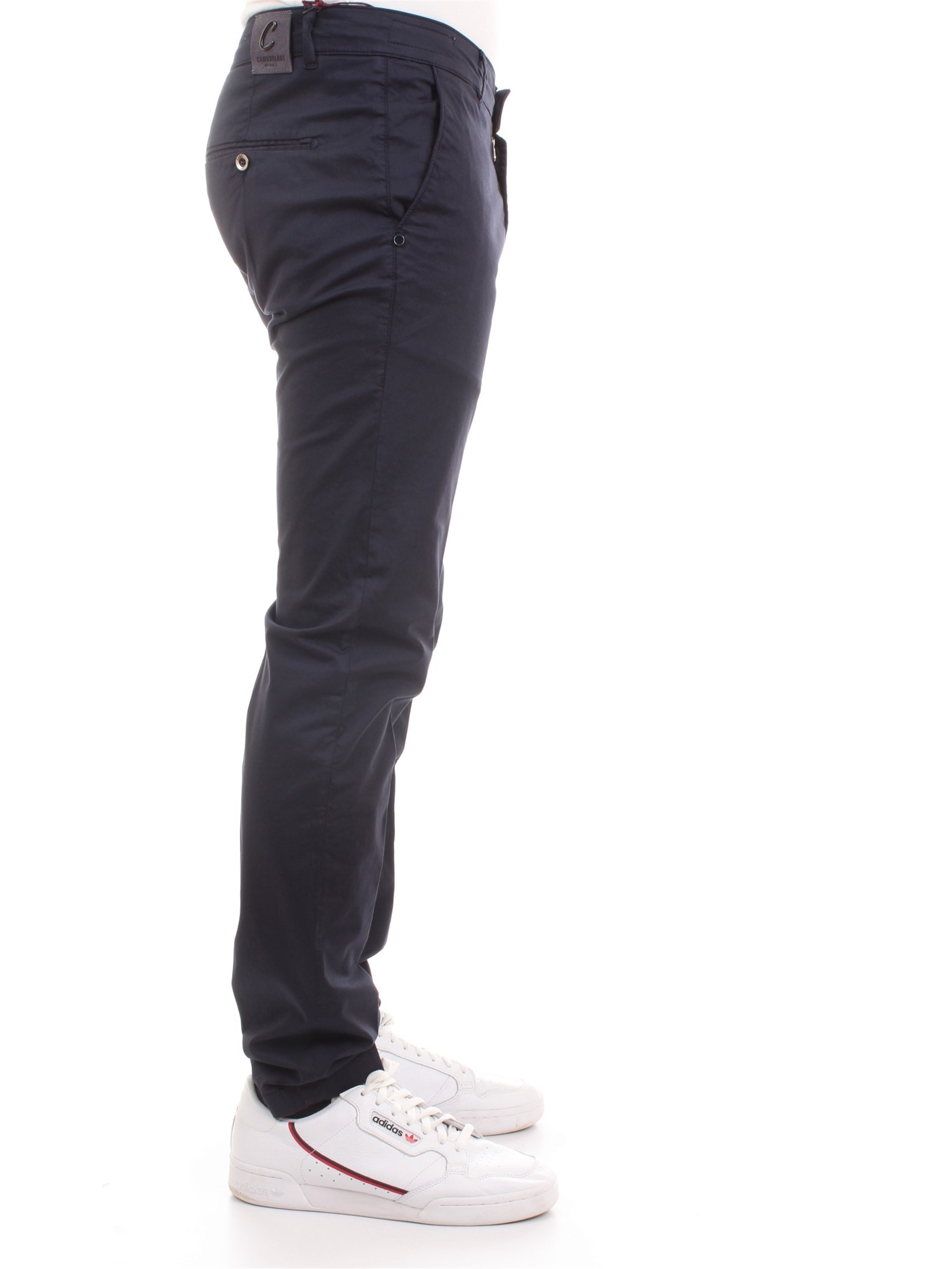 CAMOUFLAGE CHINOS REY 17ZIP Blue Clothing Man Trousers CAMOUFLAGE CHINOS REY 17ZIP Blue Clothing Man Trousers