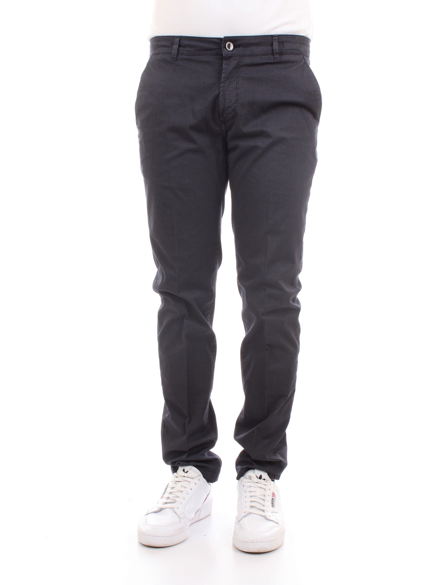 CAMOUFLAGE CHINOS REY 17 ZIP F47 Blue Clothing Man Trousers CAMOUFLAGE CHINOS REY 17 ZIP F47 Blue Clothing Man Trousers