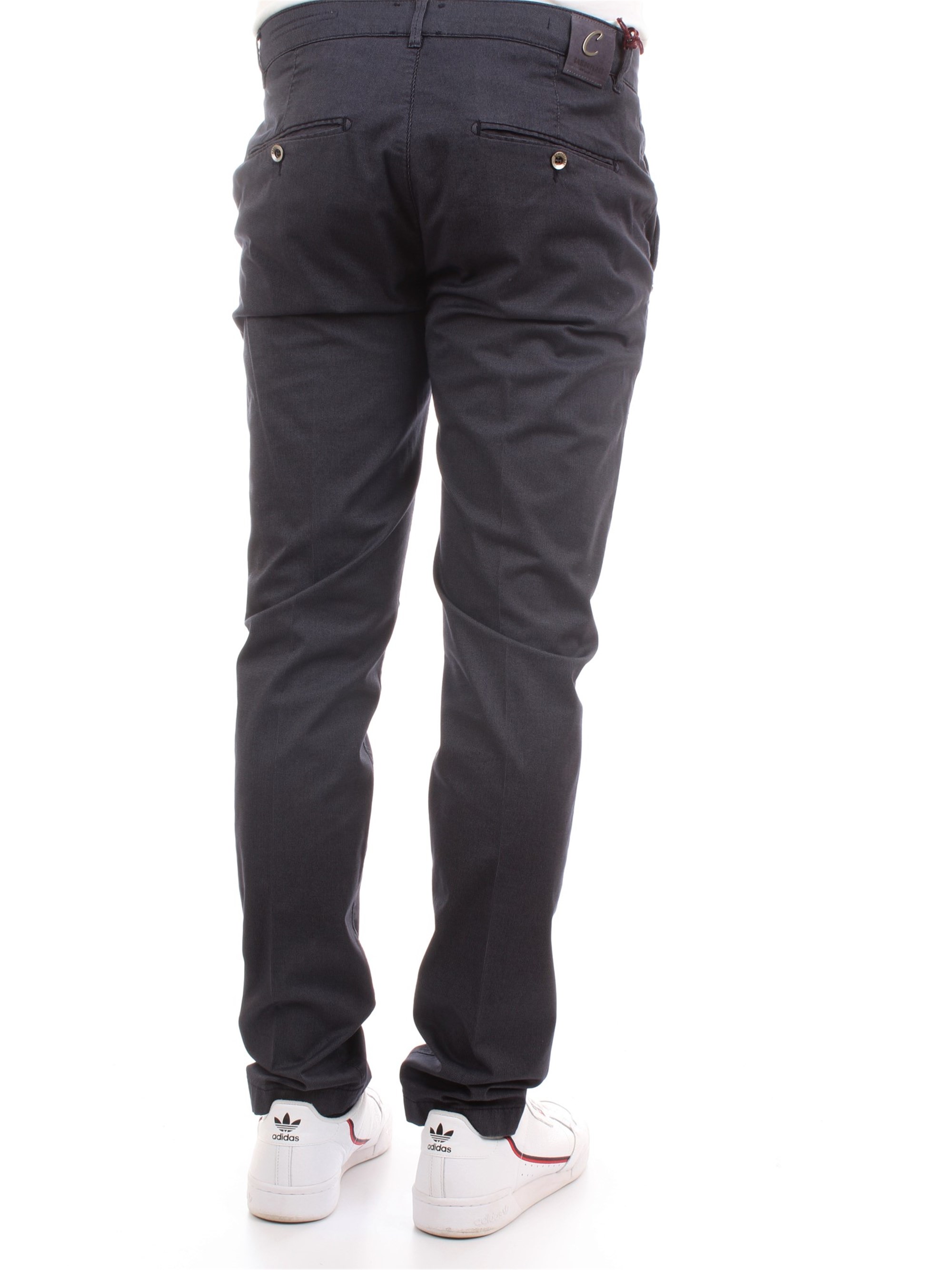 CAMOUFLAGE CHINOS REY 17 ZIP F47 Blue Clothing Man Trousers CAMOUFLAGE CHINOS REY 17 ZIP F47 Blue Clothing Man Trousers