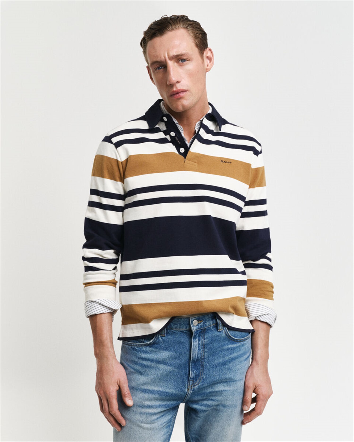 Gant 2015083 Beige Abbigliamento Unisex Polo Gant 2015083 Beige Abbigliamento Unisex Polo