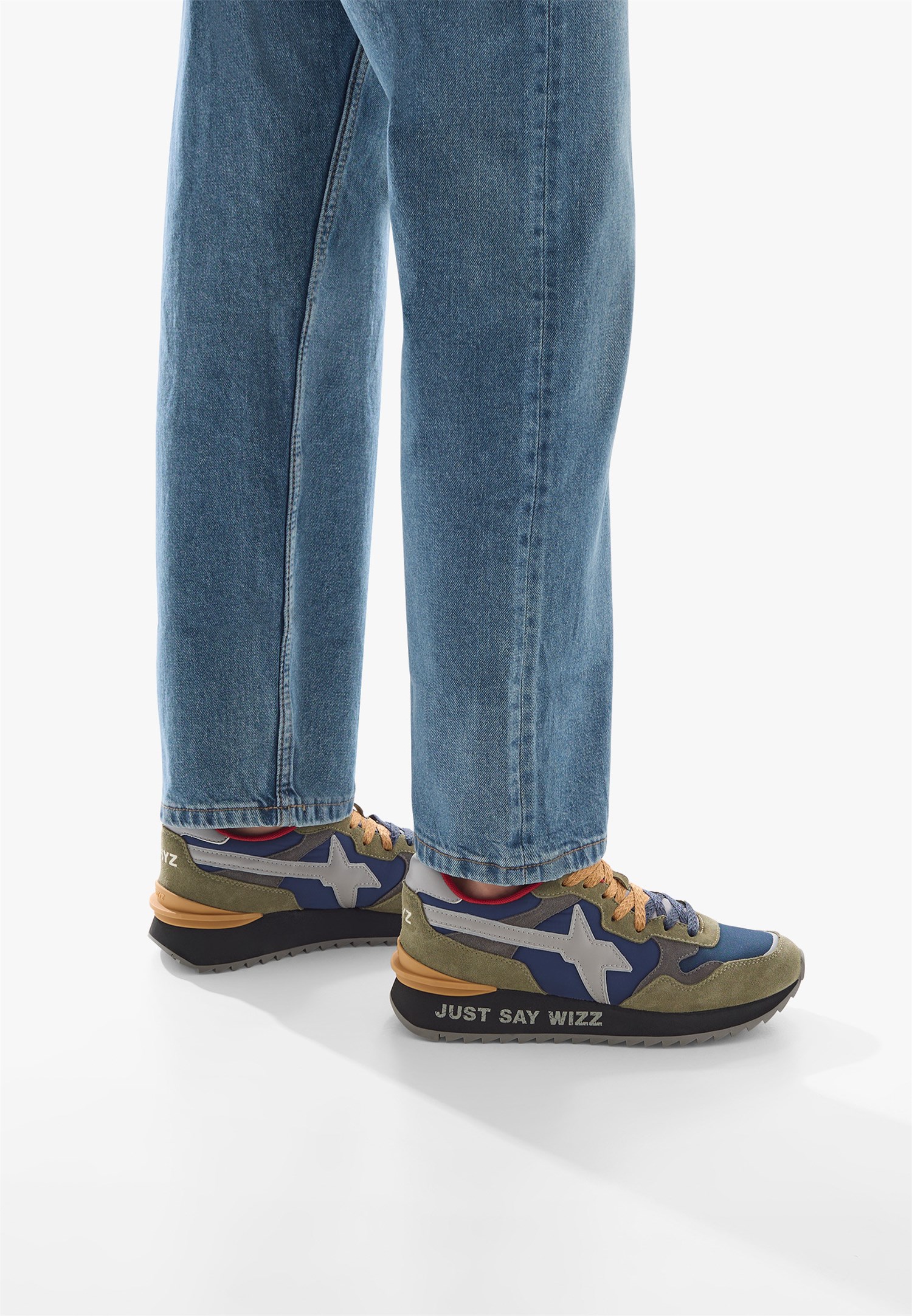 W6YZ 2015185111F91 Blu Scarpe Uomo Sneakers W6YZ 2015185111F91 Blu Scarpe Uomo Sneakers