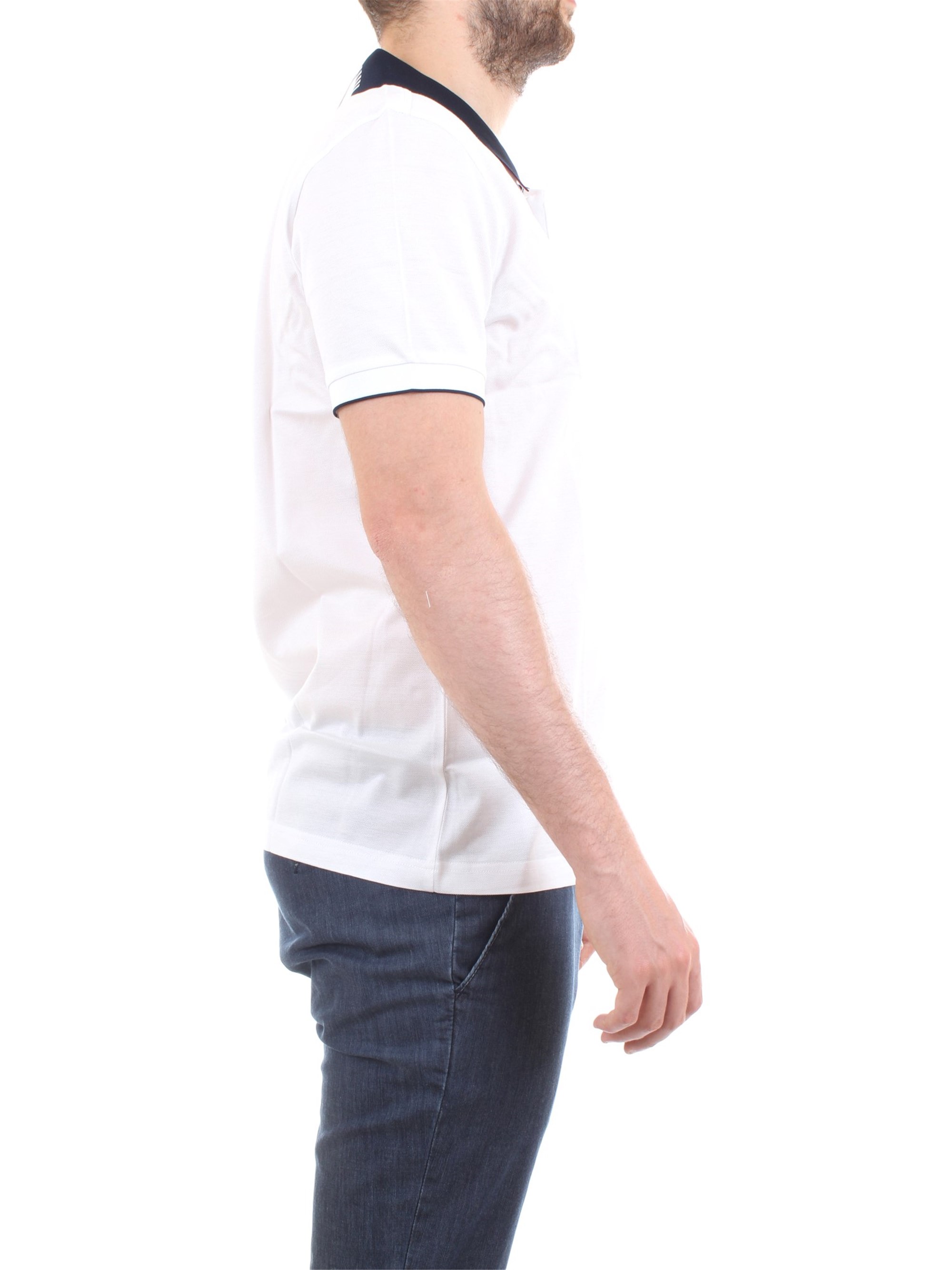 NAVIGARE NV72037 White Clothing Man Polo shirt NAVIGARE NV72037 White Clothing Man Polo shirt
