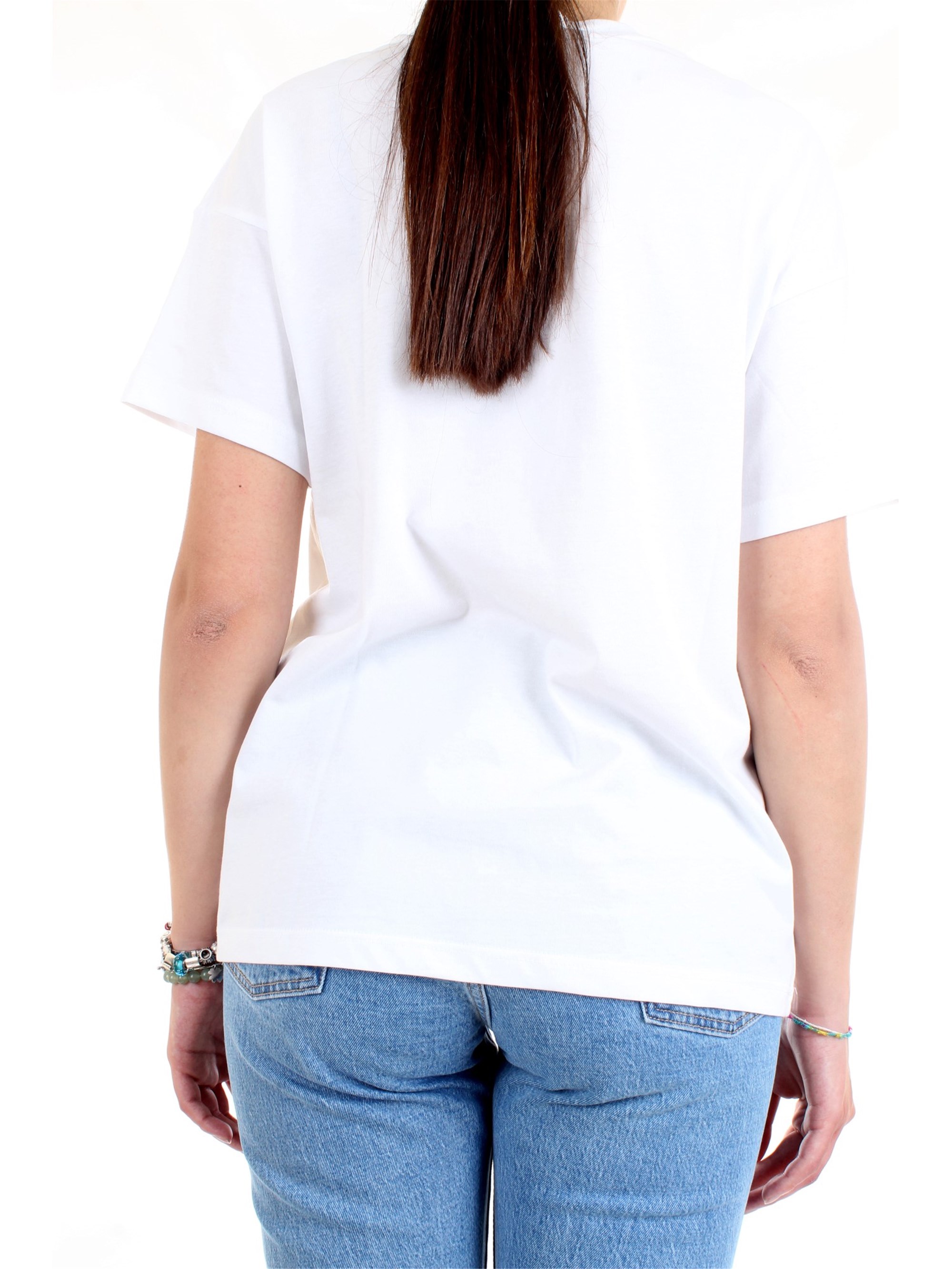 GAELLE PARIS GBD5850 White Clothing Woman T-Shirt/Polo GAELLE PARIS GBD5850 White Clothing Woman T-Shirt/Polo