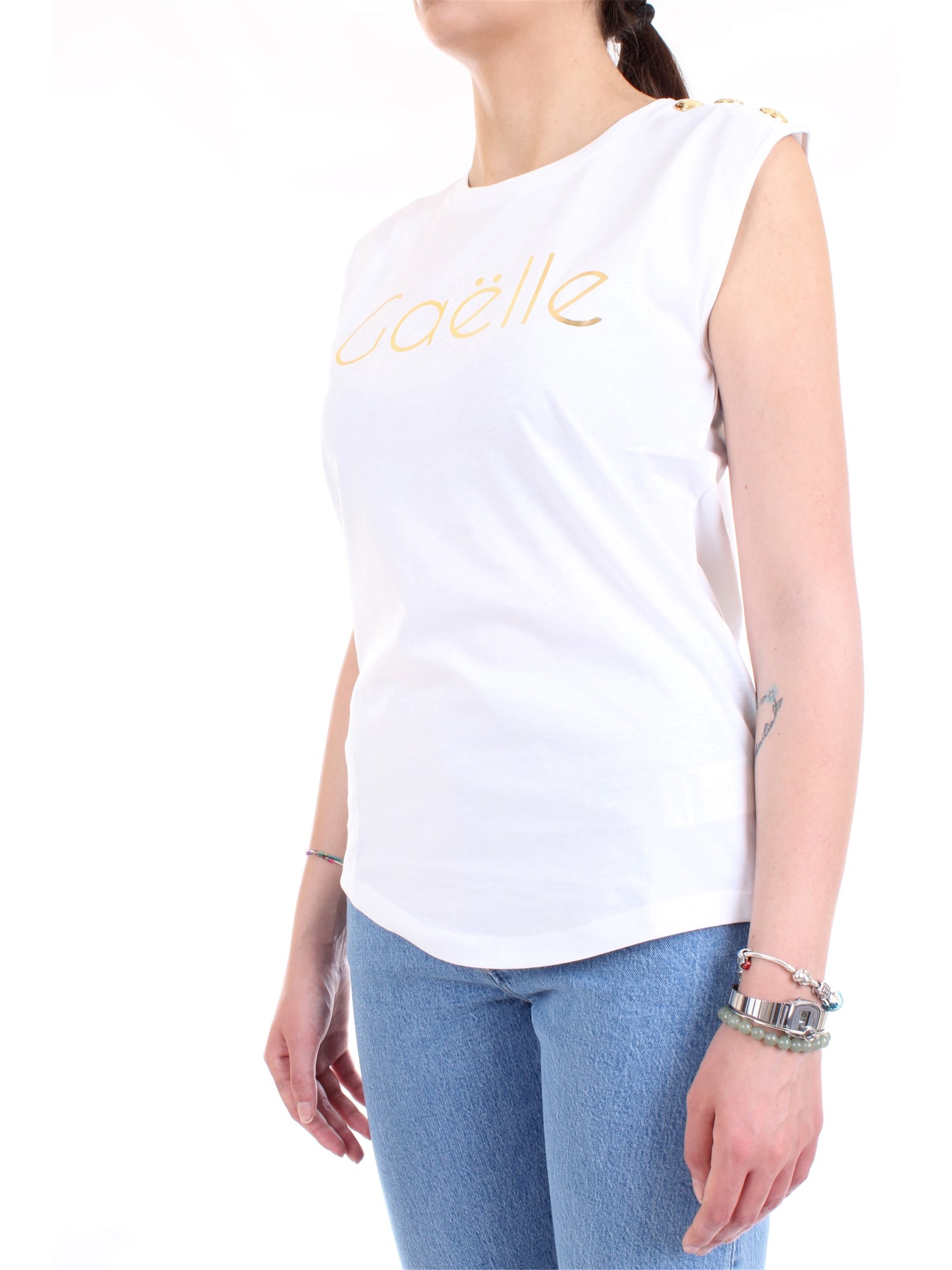 GAELLE PARIS GBD5881 White Clothing Woman Undershit GAELLE PARIS GBD5881 White Clothing Woman Undershit
