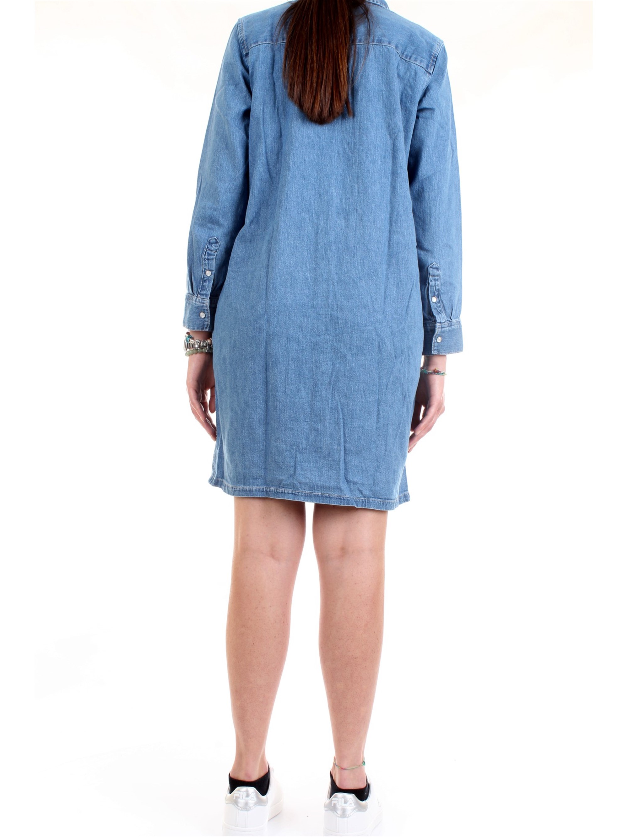 LEVI'S 85793 Blue Clothing Woman Dress LEVI'S 85793 Blue Clothing Woman Dress