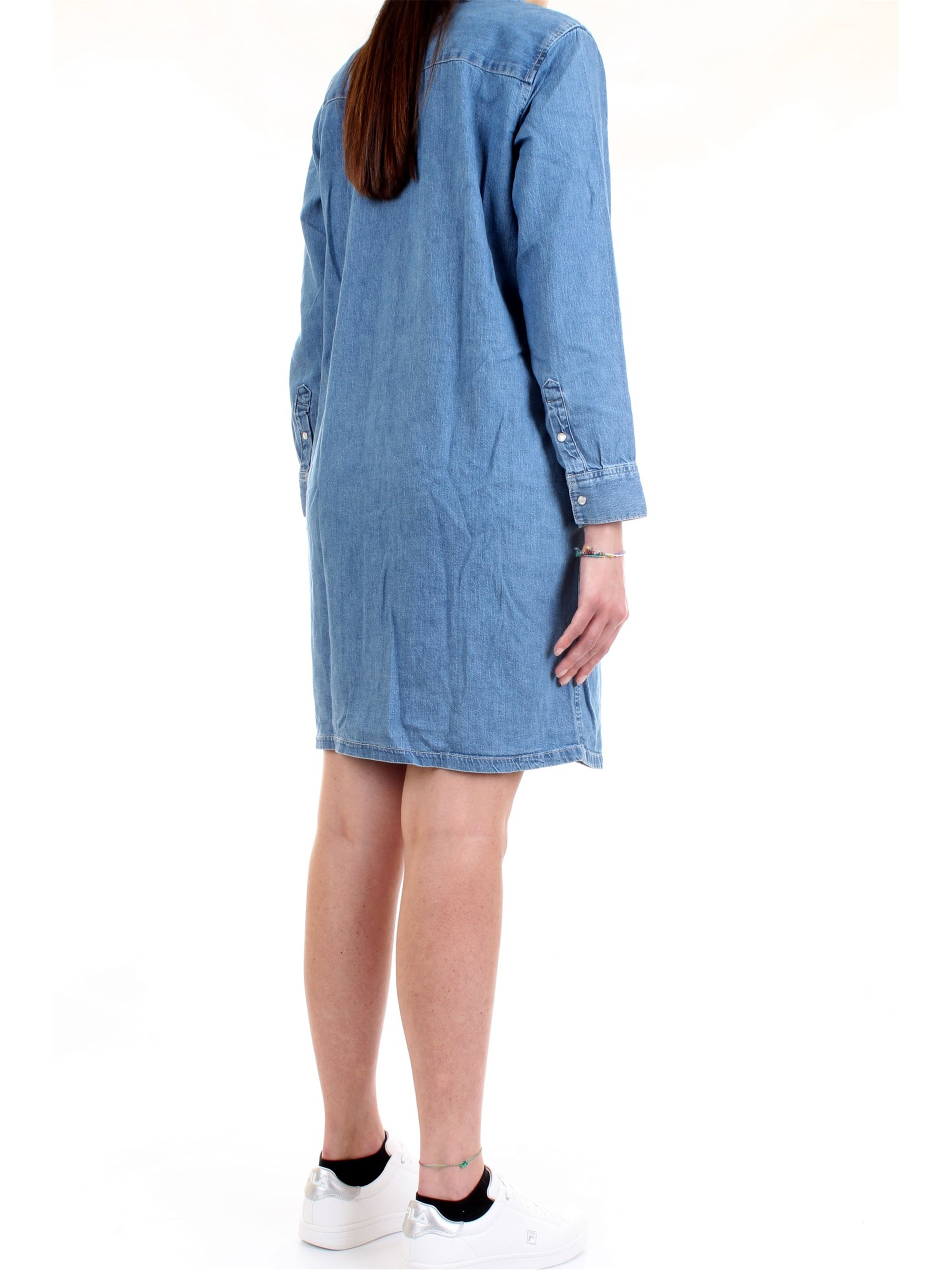 LEVI'S 85793 Blue Clothing Woman Dress LEVI'S 85793 Blue Clothing Woman Dress