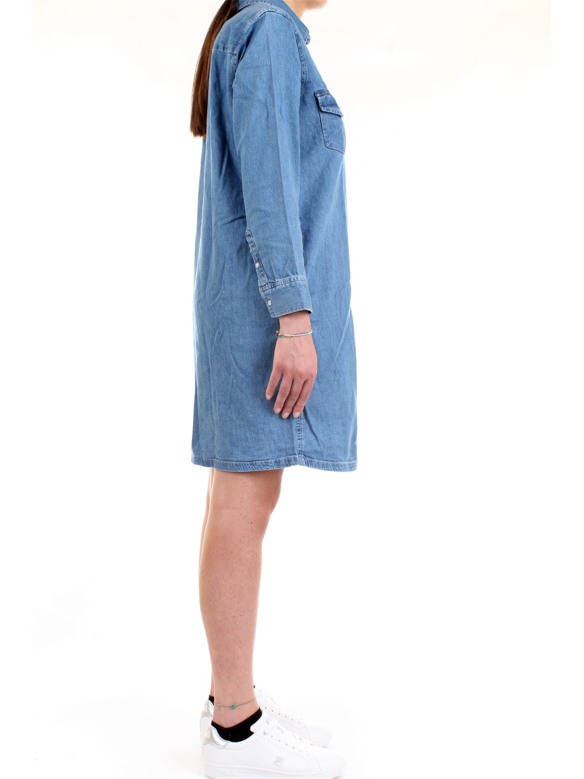 LEVI'S 85793 Blue Clothing Woman Dress LEVI'S 85793 Blue Clothing Woman Dress