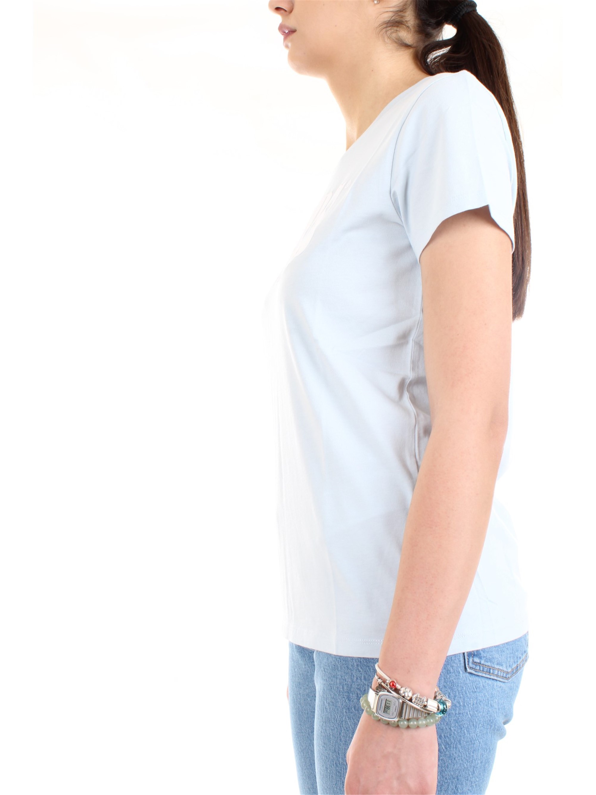 LEVI'S 17369 0782 Light blue Clothing Woman T-Shirt/Polo LEVI'S 17369 0782 Light blue Clothing Woman T-Shirt/Polo