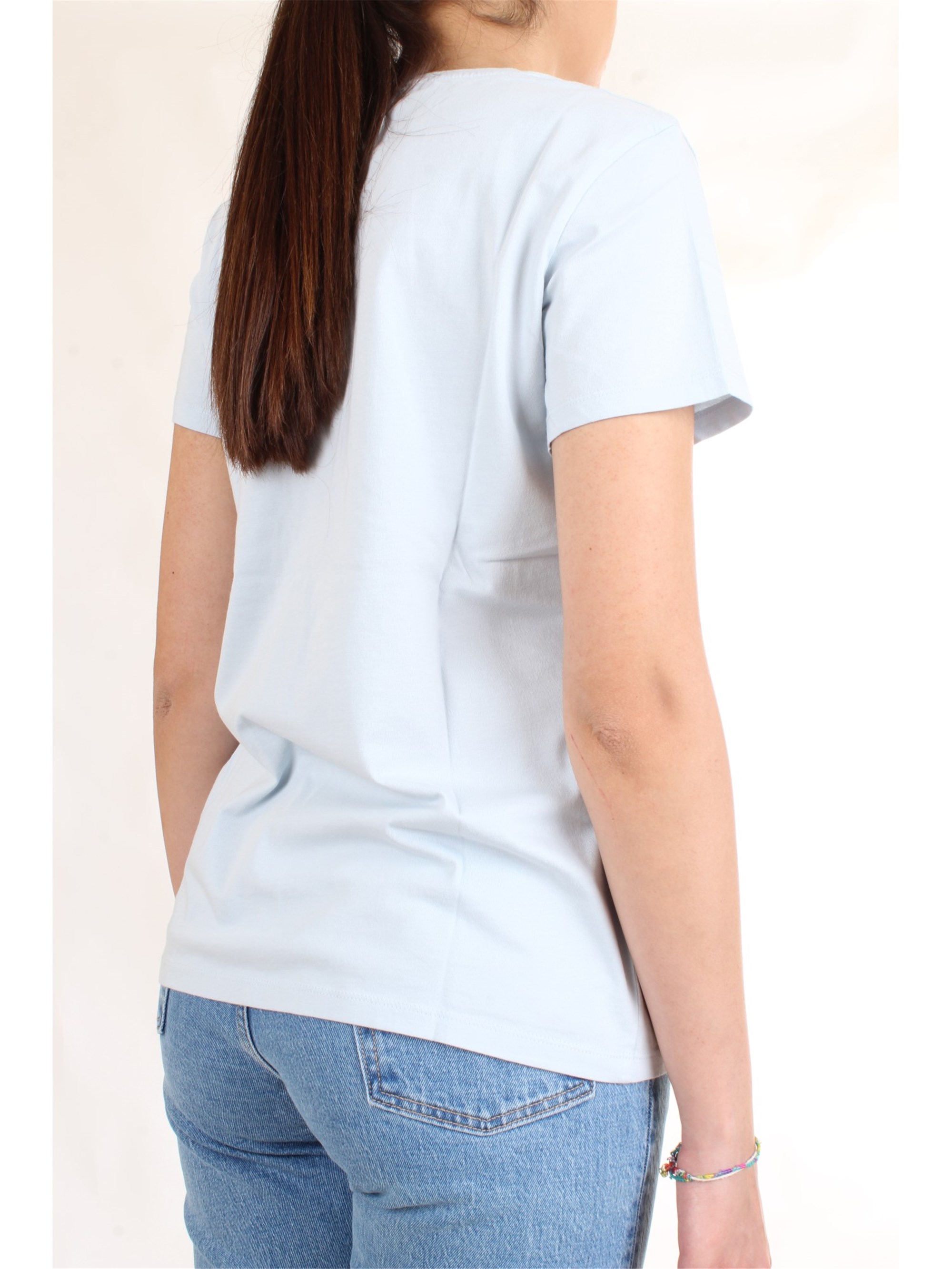 LEVI'S 17369 0782 Light blue Clothing Woman T-Shirt/Polo LEVI'S 17369 0782 Light blue Clothing Woman T-Shirt/Polo