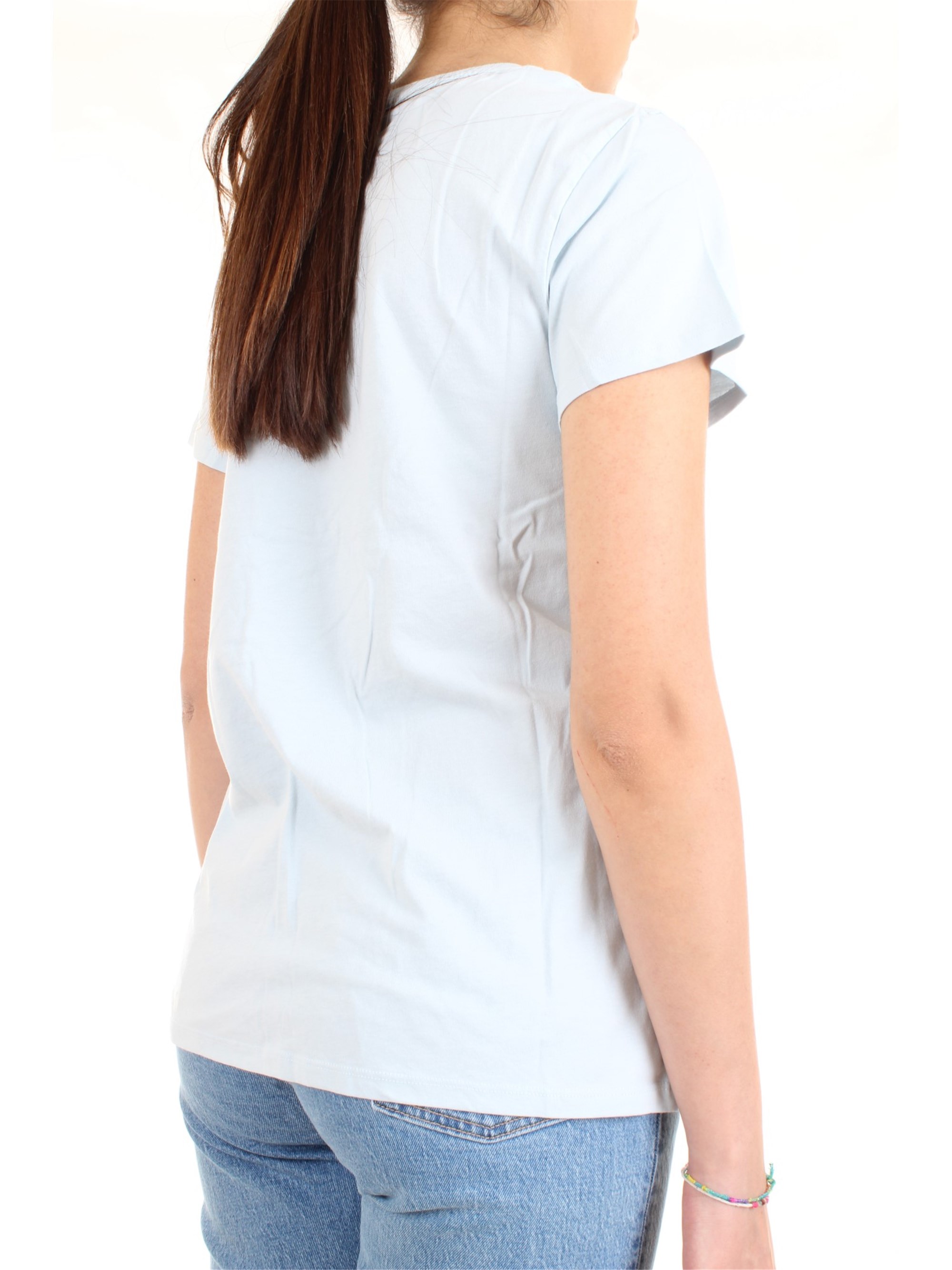 LEVI'S 17369 0905 Light blue Clothing Woman T-Shirt/Polo LEVI'S 17369 0905 Light blue Clothing Woman T-Shirt/Polo