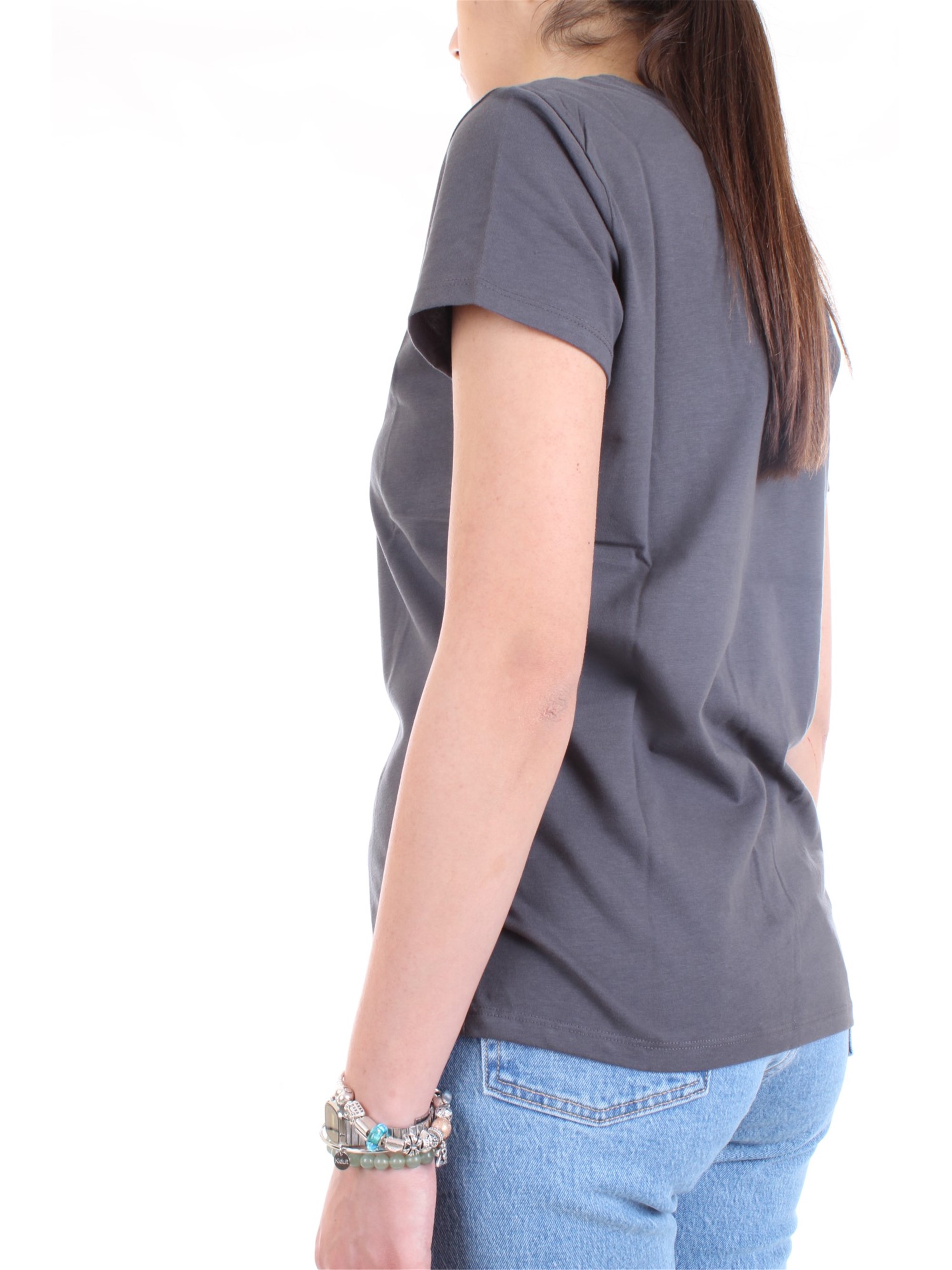 LEVI'S 17369 0904 Grey Clothing Woman T-Shirt/Polo LEVI'S 17369 0904 Grey Clothing Woman T-Shirt/Polo