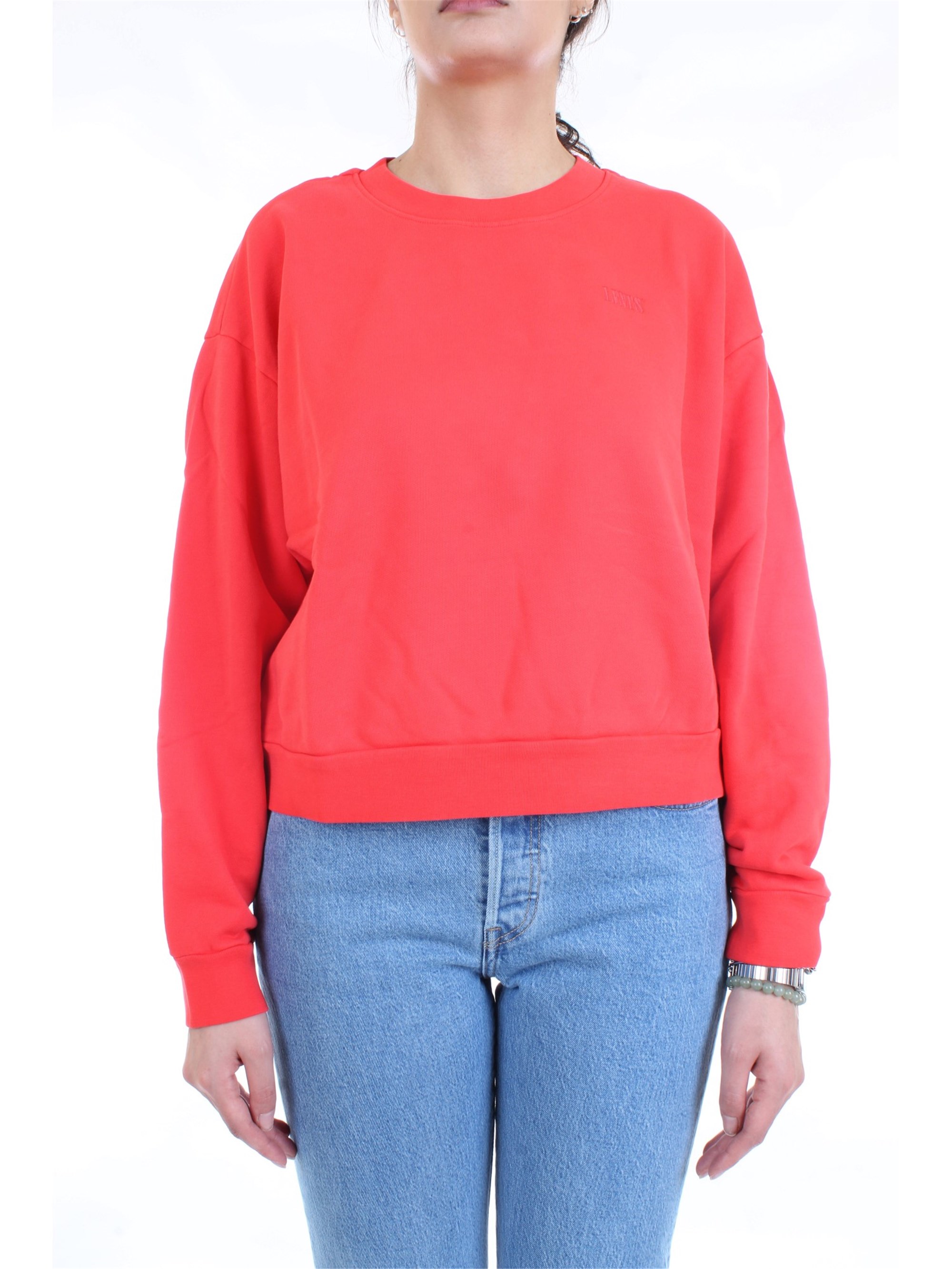 LEVI'S 85630 Red Clothing Woman Sweater LEVI'S 85630 Red Clothing Woman Sweater