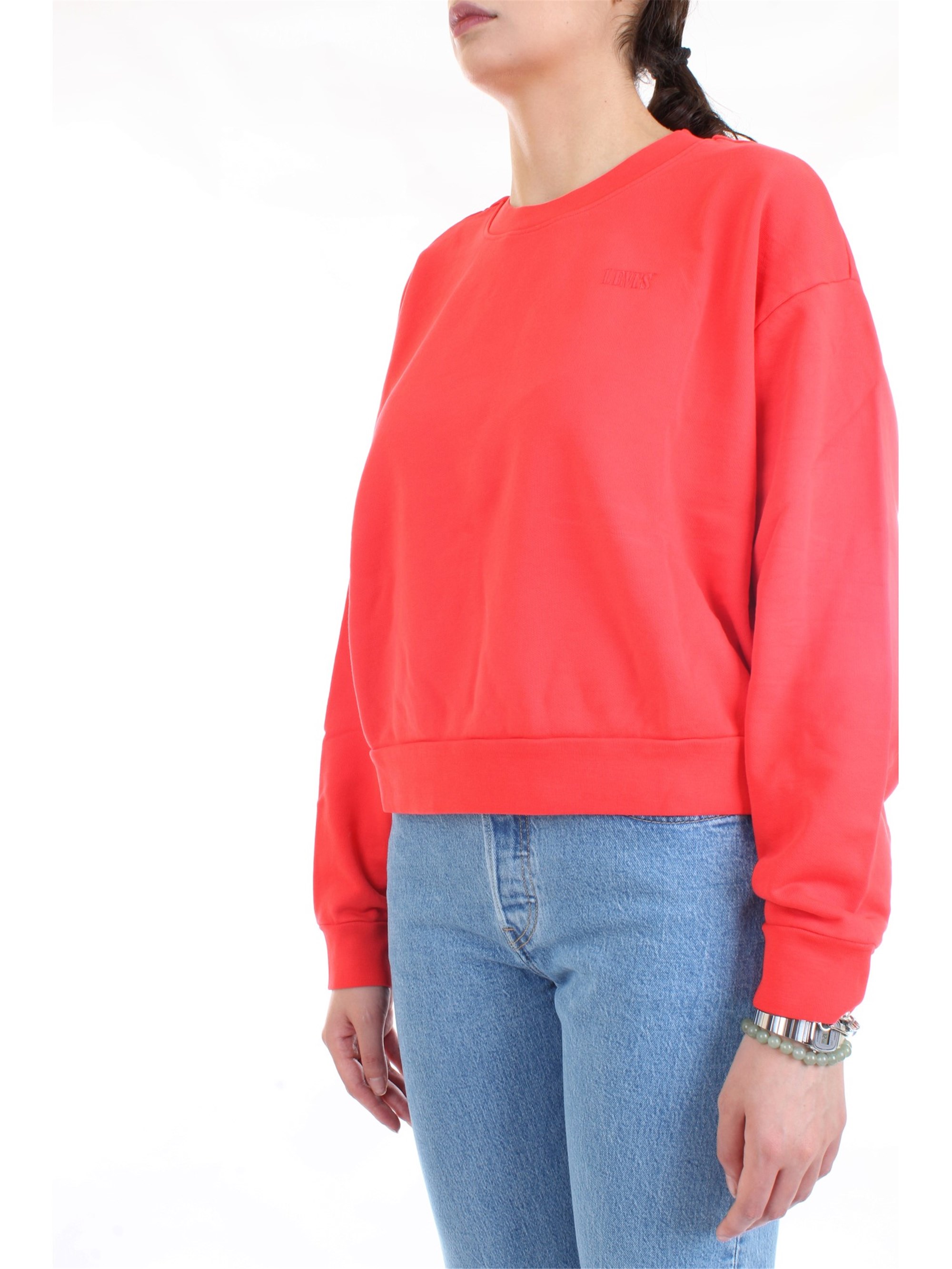 LEVI'S 85630 Red Clothing Woman Sweater LEVI'S 85630 Red Clothing Woman Sweater