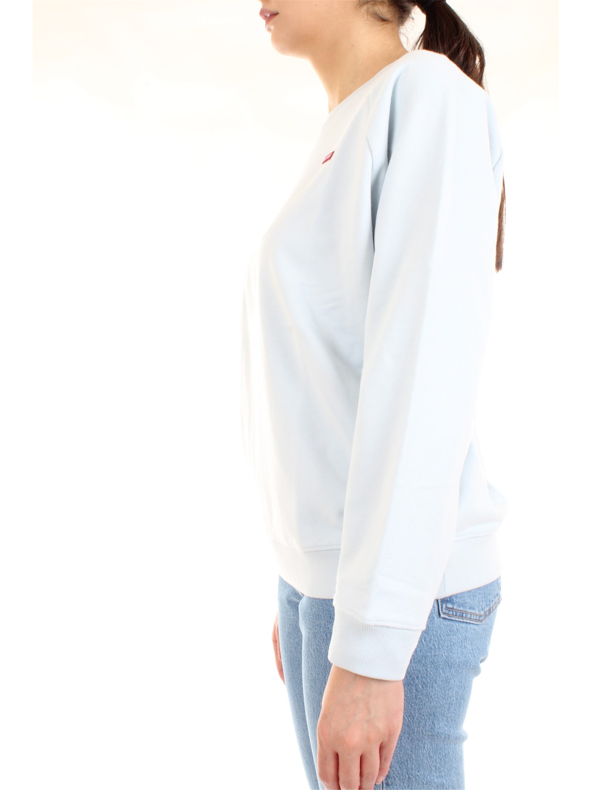 LEVI'S 85630 Light blue Clothing Woman Sweater LEVI'S 85630 Light blue Clothing Woman Sweater