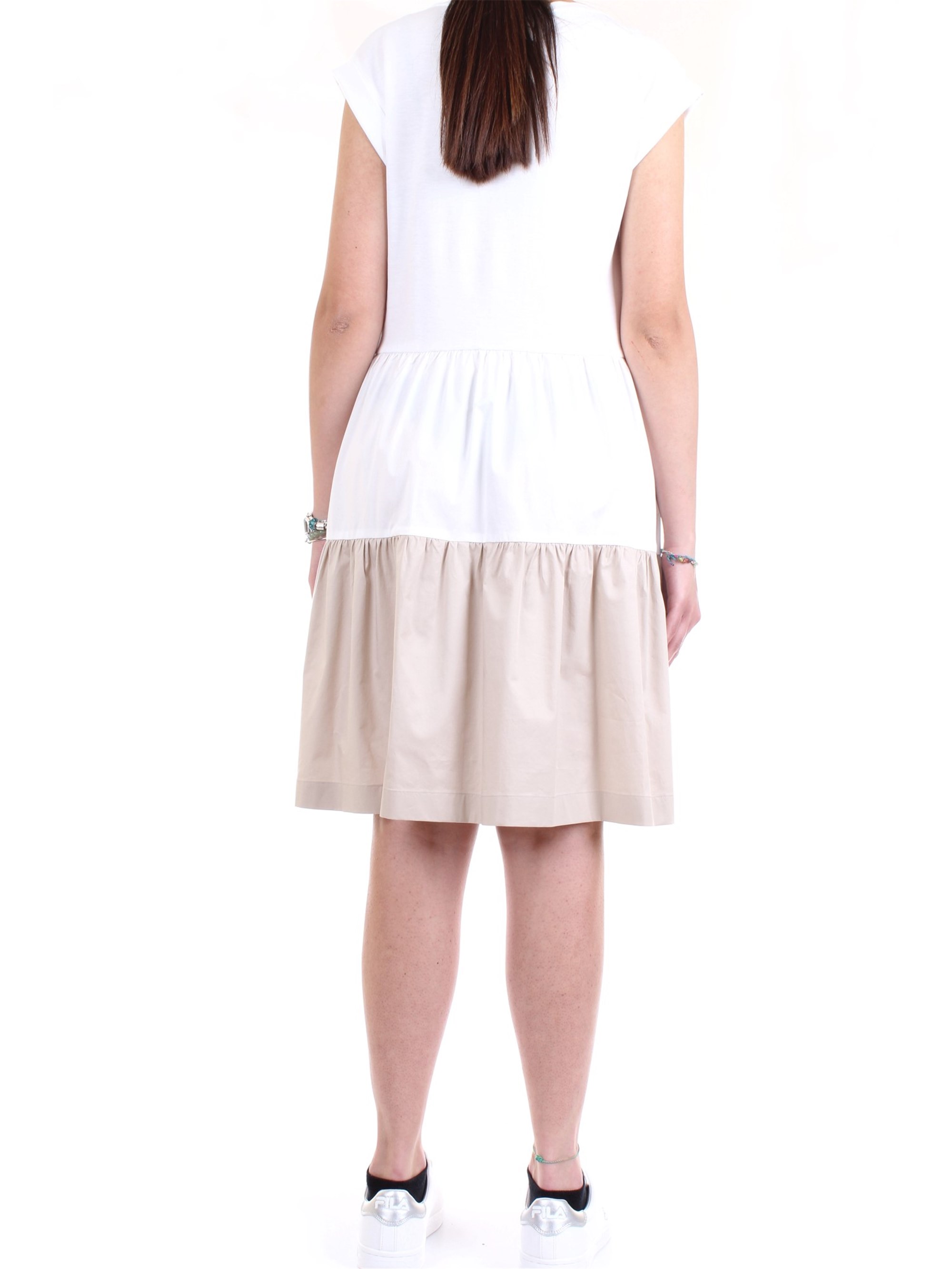 Cappellini By Peserico M02102J0 White Clothing Woman Dress Cappellini By Peserico M02102J0 White Clothing Woman Dress