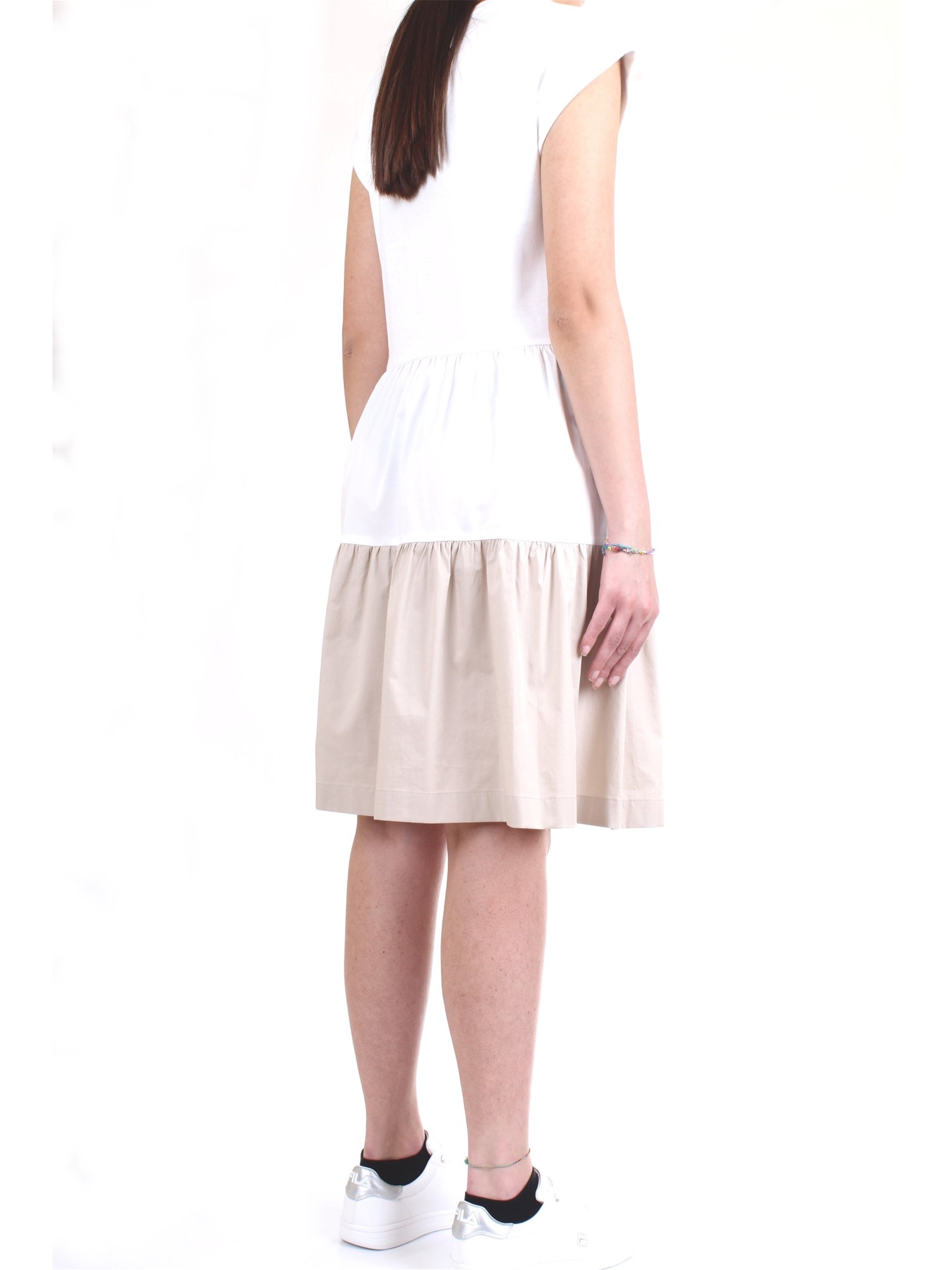 Cappellini By Peserico M02102J0 White Clothing Woman Dress Cappellini By Peserico M02102J0 White Clothing Woman Dress
