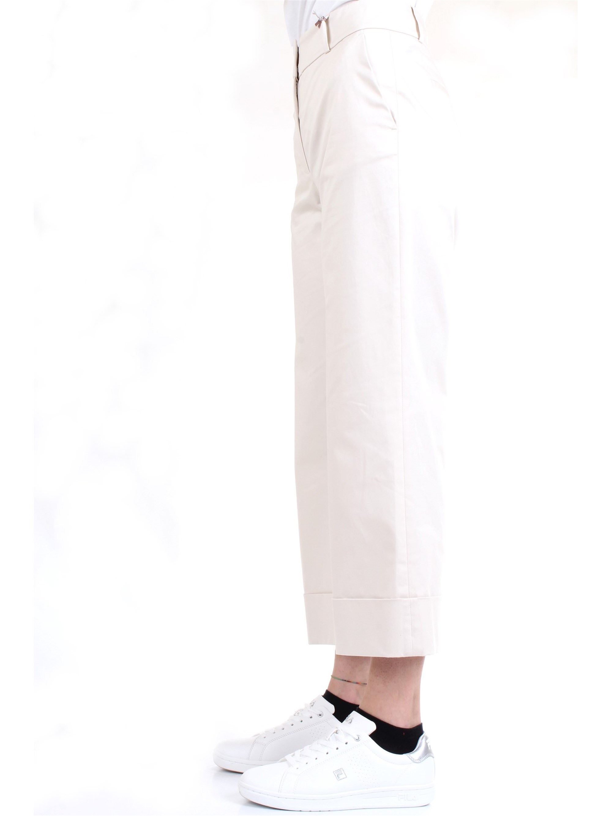 Cappellini By Peserico M04772 Beige Clothing Woman Trousers Cappellini By Peserico M04772 Beige Clothing Woman Trousers
