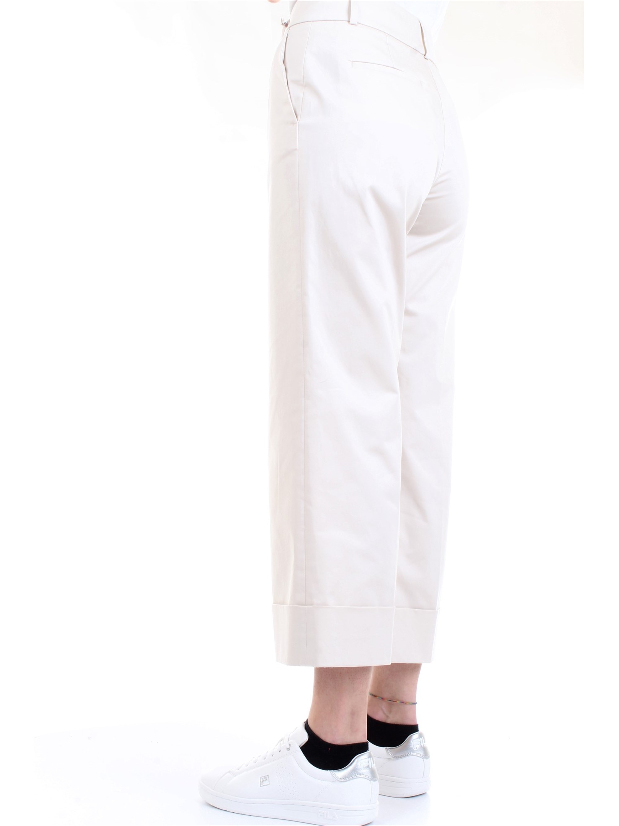 Cappellini By Peserico M04772 Beige Clothing Woman Trousers Cappellini By Peserico M04772 Beige Clothing Woman Trousers