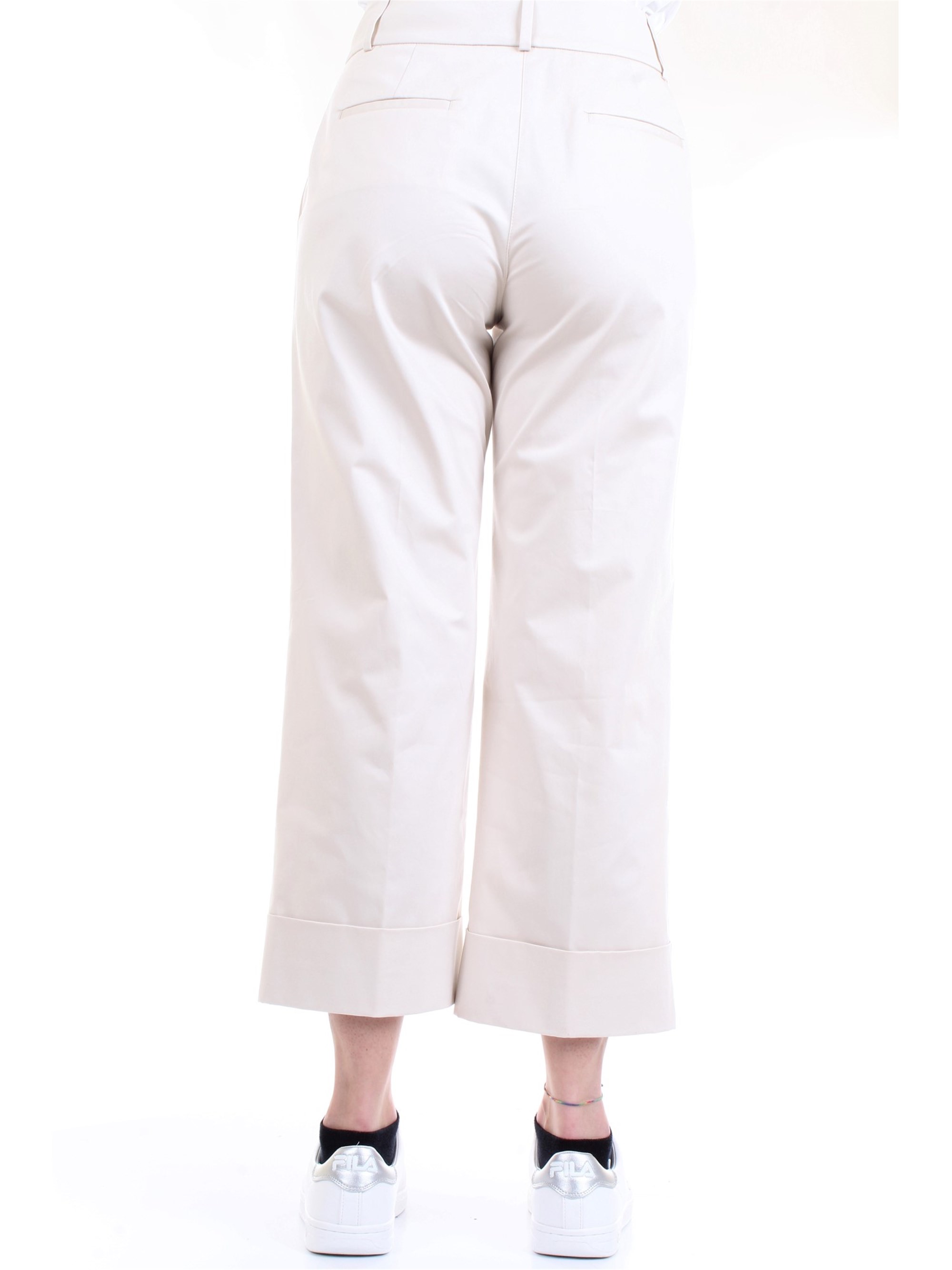 Cappellini By Peserico M04772 Beige Clothing Woman Trousers Cappellini By Peserico M04772 Beige Clothing Woman Trousers