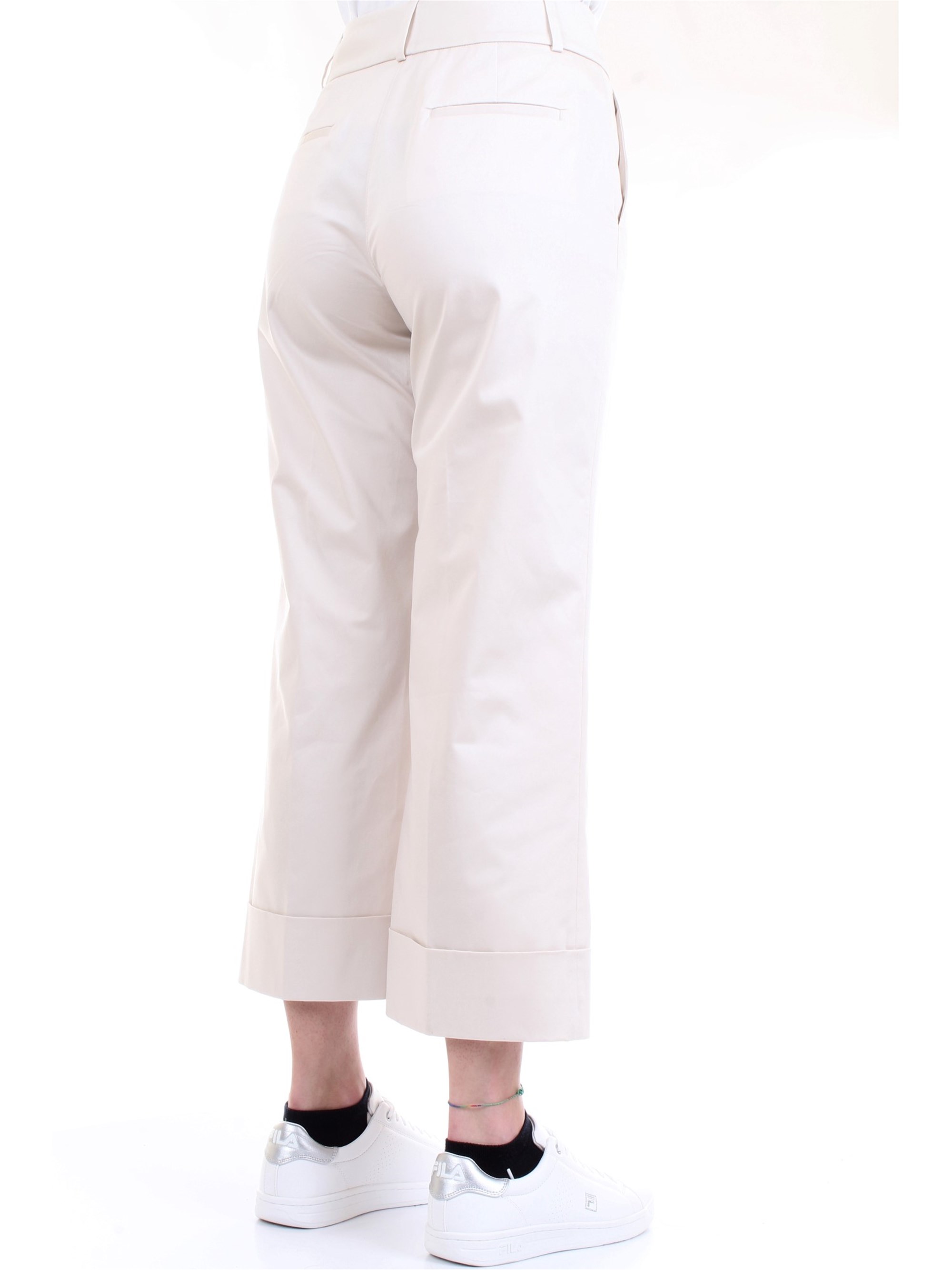 Cappellini By Peserico M04772 Beige Clothing Woman Trousers Cappellini By Peserico M04772 Beige Clothing Woman Trousers