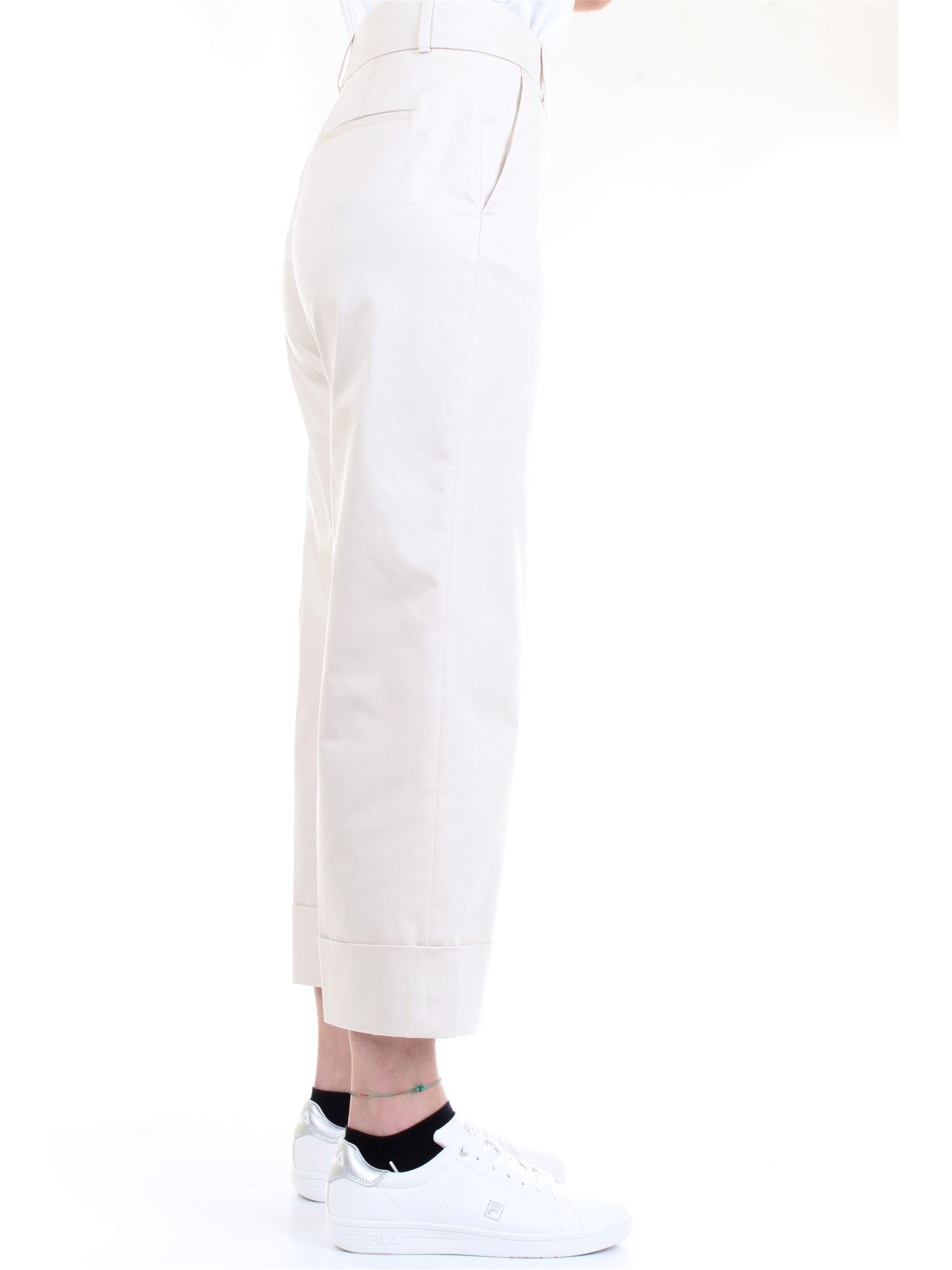 Cappellini By Peserico M04772 Beige Clothing Woman Trousers Cappellini By Peserico M04772 Beige Clothing Woman Trousers