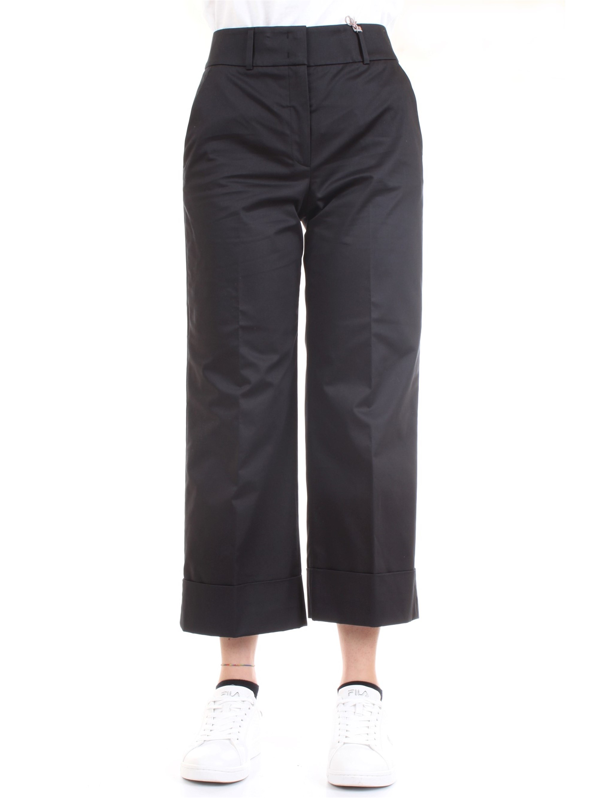 Cappellini By Peserico M04772 Blue Clothing Woman Trousers Cappellini By Peserico M04772 Blue Clothing Woman Trousers