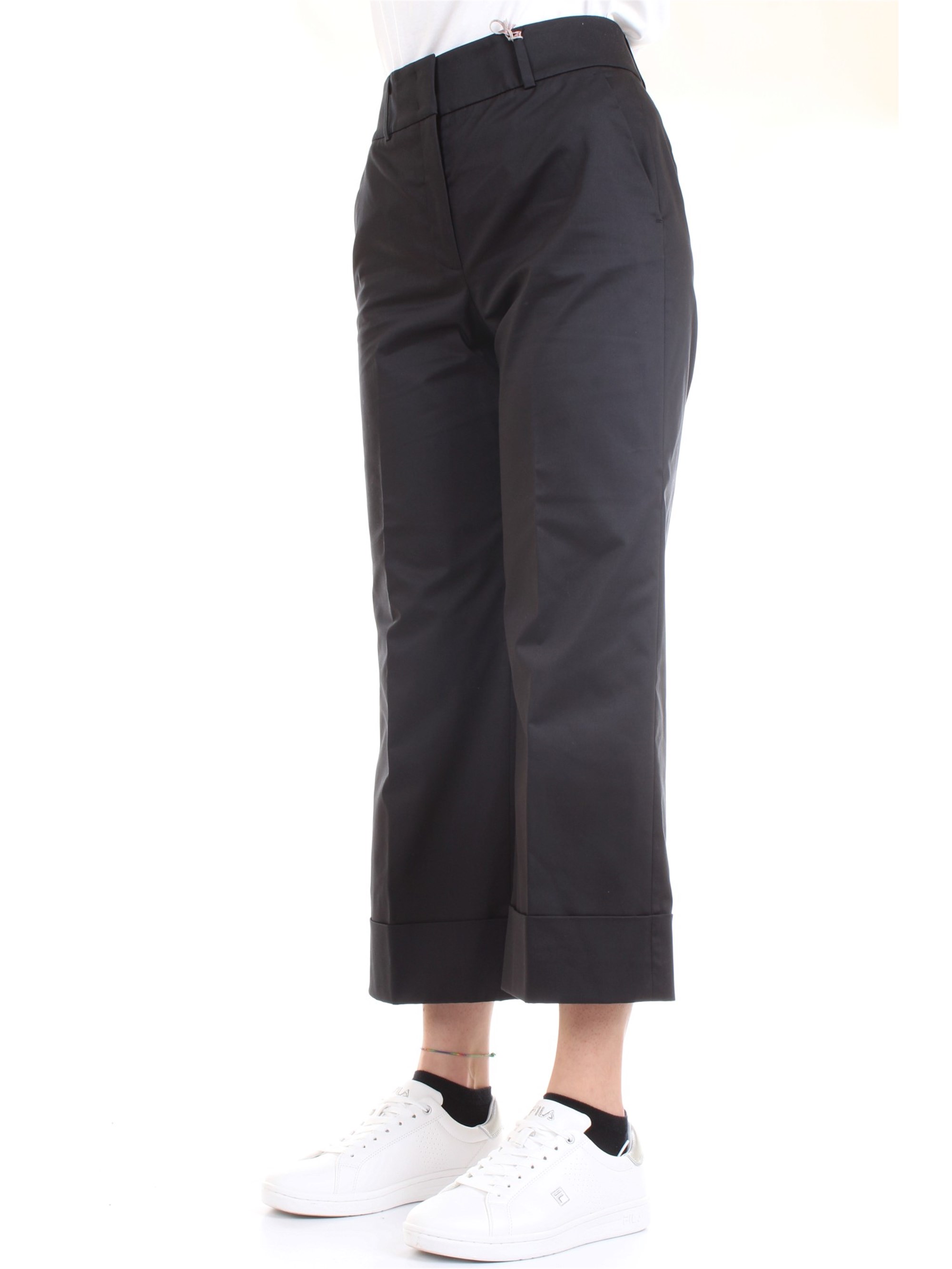 Cappellini By Peserico M04772 Blue Clothing Woman Trousers Cappellini By Peserico M04772 Blue Clothing Woman Trousers