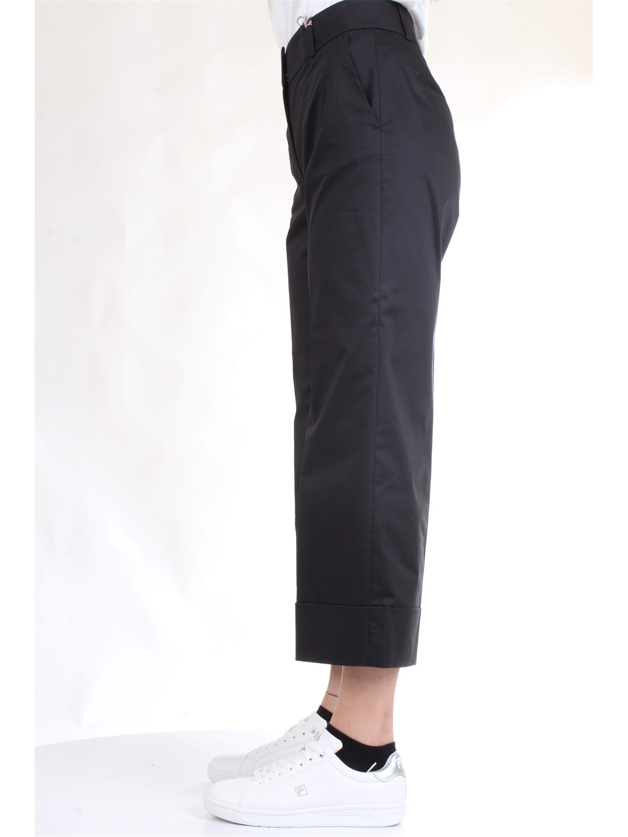 Cappellini By Peserico M04772 Blue Clothing Woman Trousers Cappellini By Peserico M04772 Blue Clothing Woman Trousers