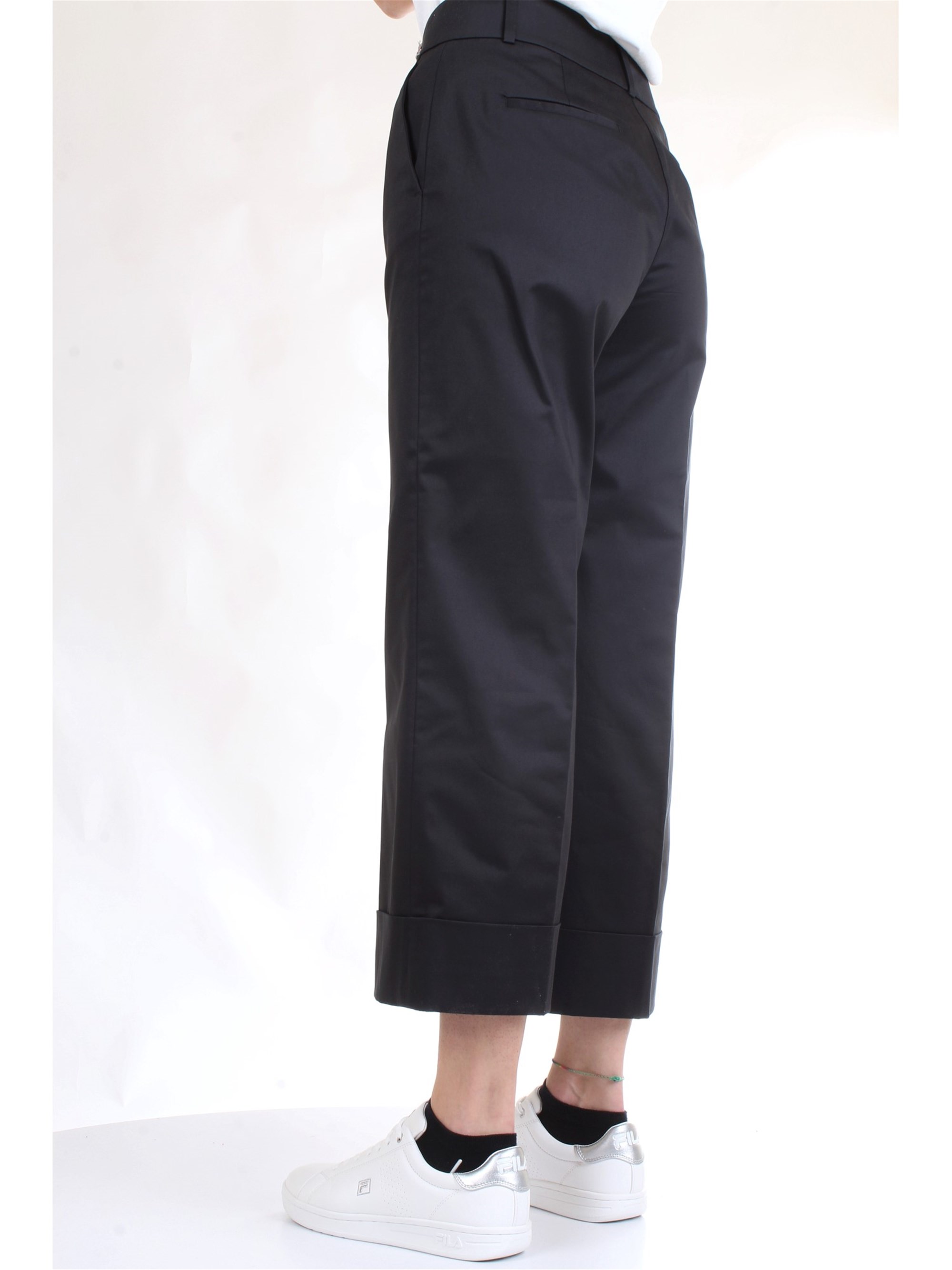 Cappellini By Peserico M04772 Blue Clothing Woman Trousers Cappellini By Peserico M04772 Blue Clothing Woman Trousers
