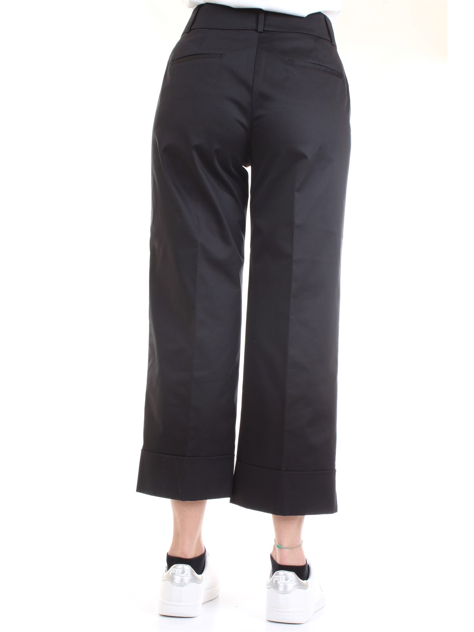 Cappellini By Peserico M04772 Blue Clothing Woman Trousers Cappellini By Peserico M04772 Blue Clothing Woman Trousers