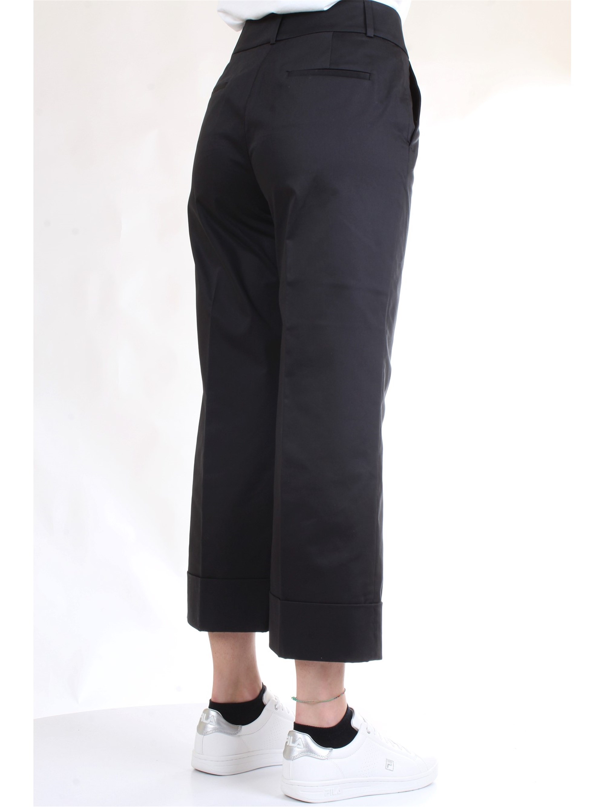 Cappellini By Peserico M04772 Blue Clothing Woman Trousers Cappellini By Peserico M04772 Blue Clothing Woman Trousers