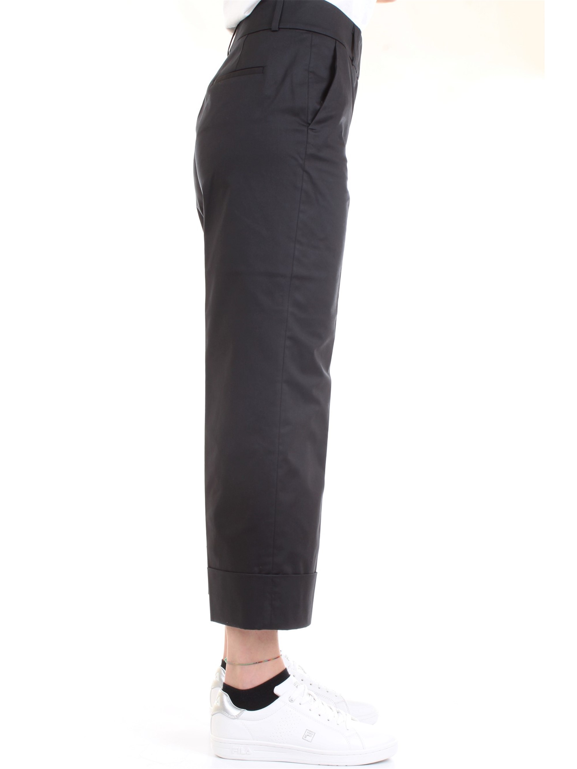 Cappellini By Peserico M04772 Blue Clothing Woman Trousers Cappellini By Peserico M04772 Blue Clothing Woman Trousers