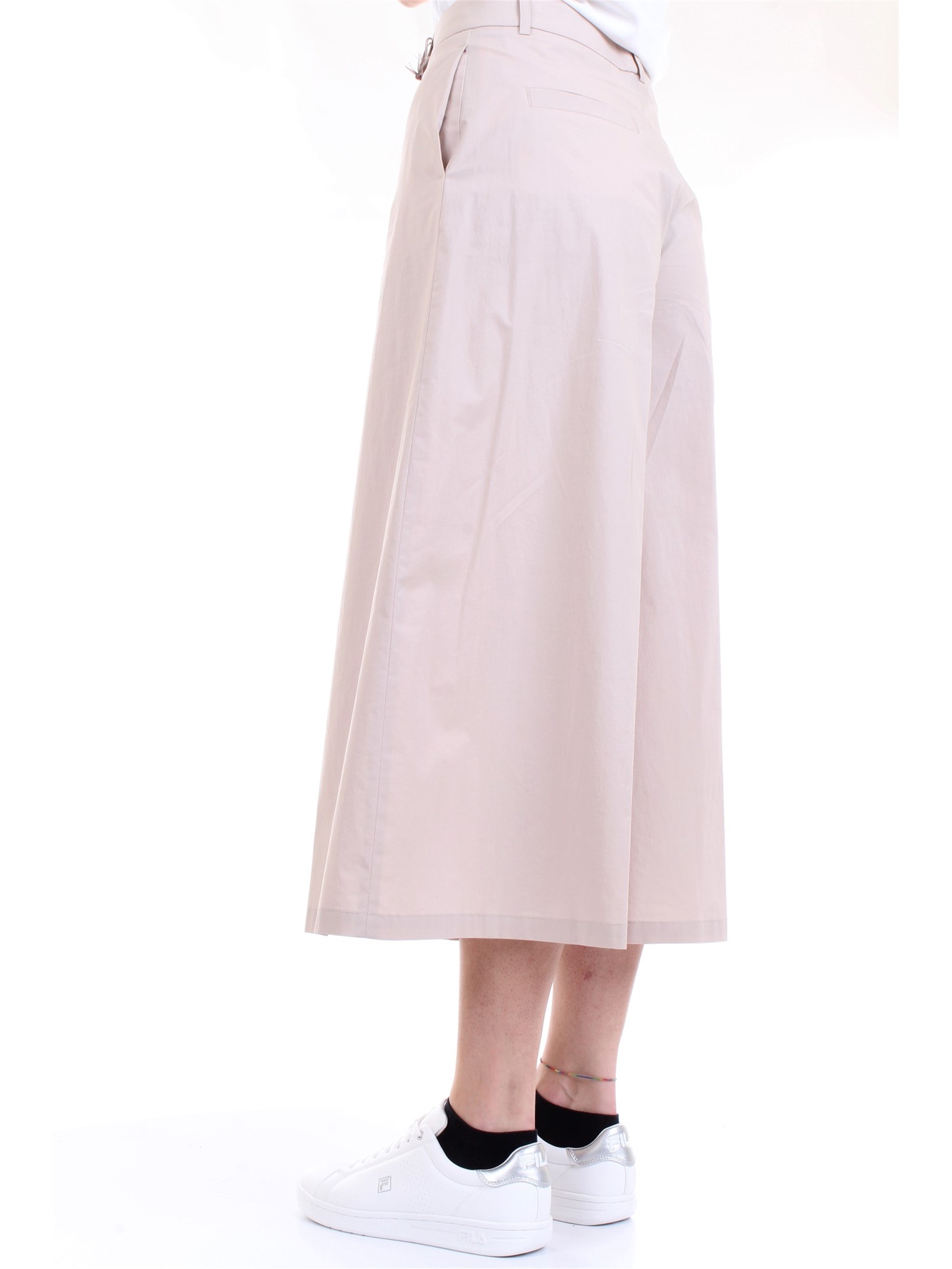 Cappellini By Peserico M04919 Beige Clothing Woman Trousers Cappellini By Peserico M04919 Beige Clothing Woman Trousers