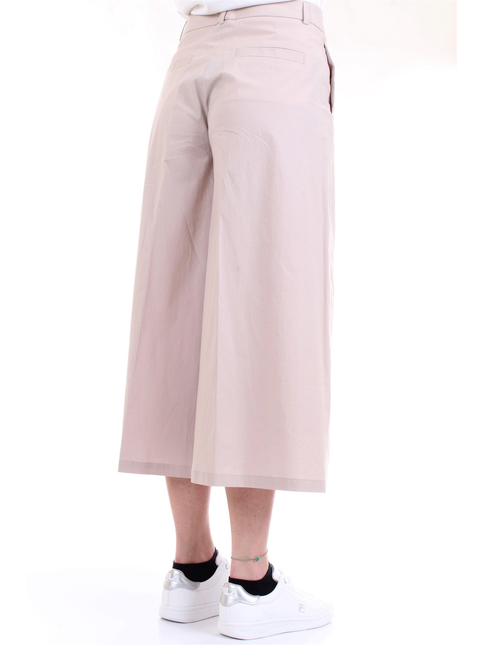 Cappellini By Peserico M04919 Beige Clothing Woman Trousers Cappellini By Peserico M04919 Beige Clothing Woman Trousers