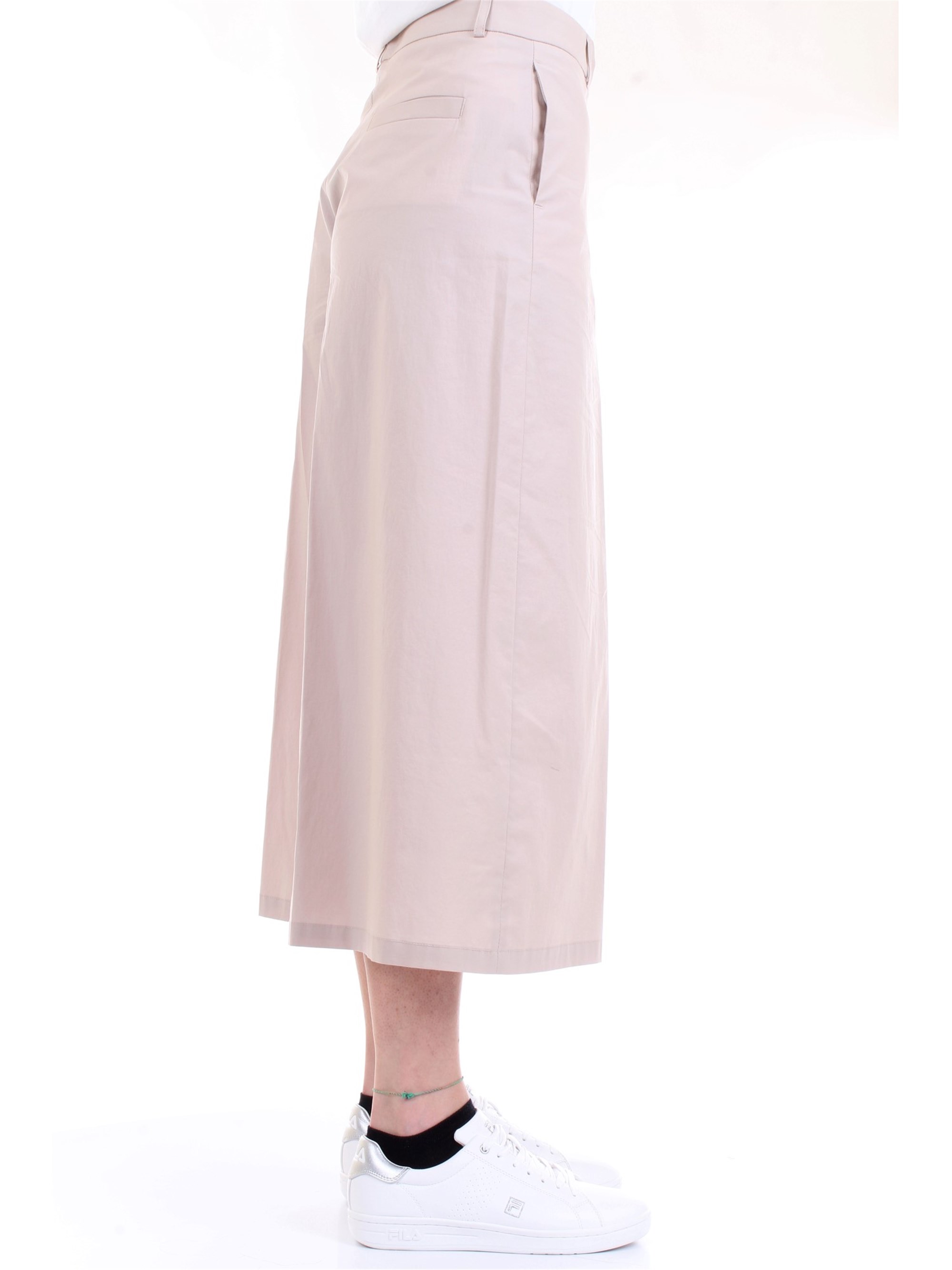 Cappellini By Peserico M04919 Beige Clothing Woman Trousers Cappellini By Peserico M04919 Beige Clothing Woman Trousers