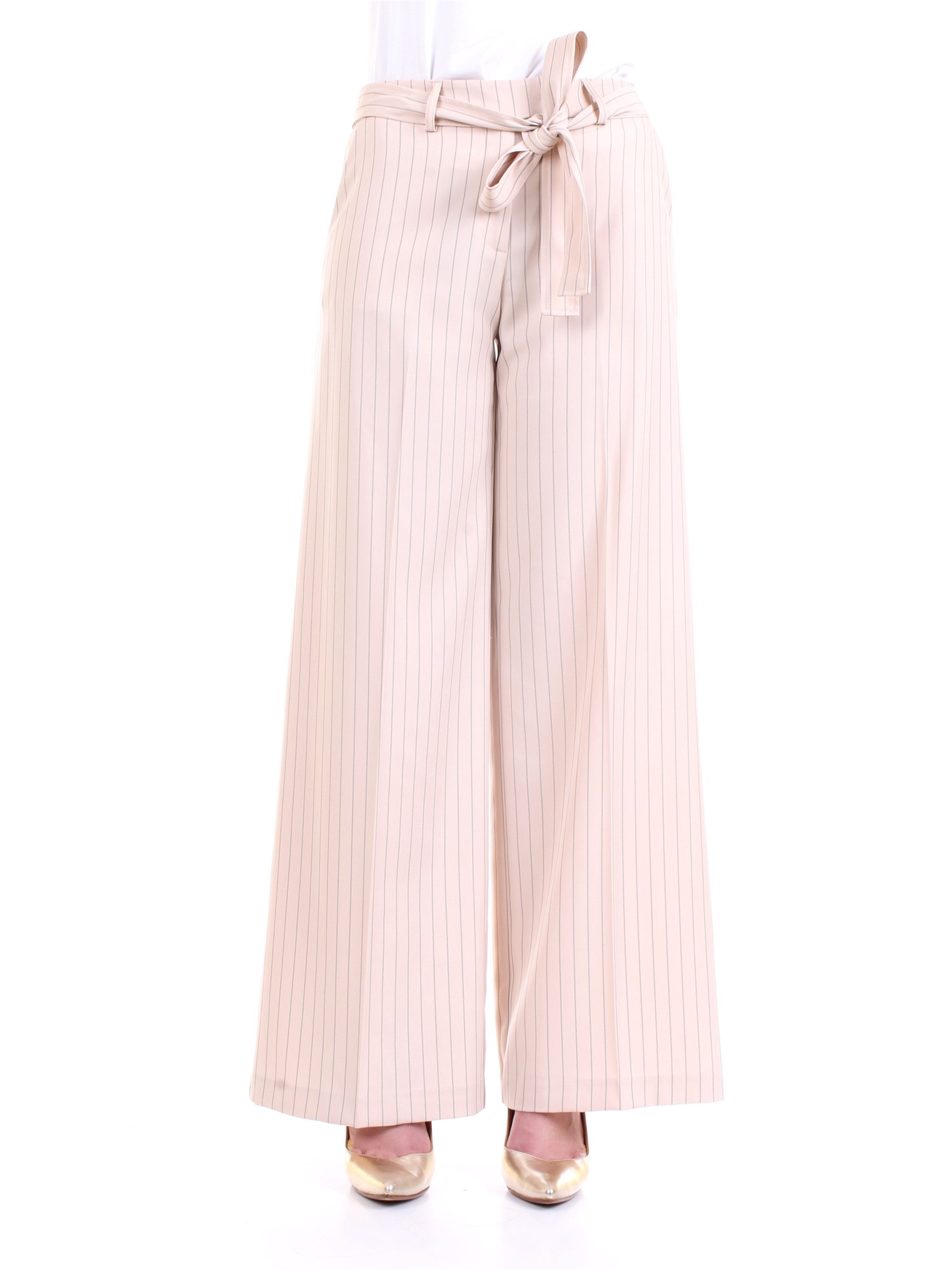 LANACAPRINA PF2209 Milk Clothing Woman Trousers LANACAPRINA PF2209 Milk Clothing Woman Trousers
