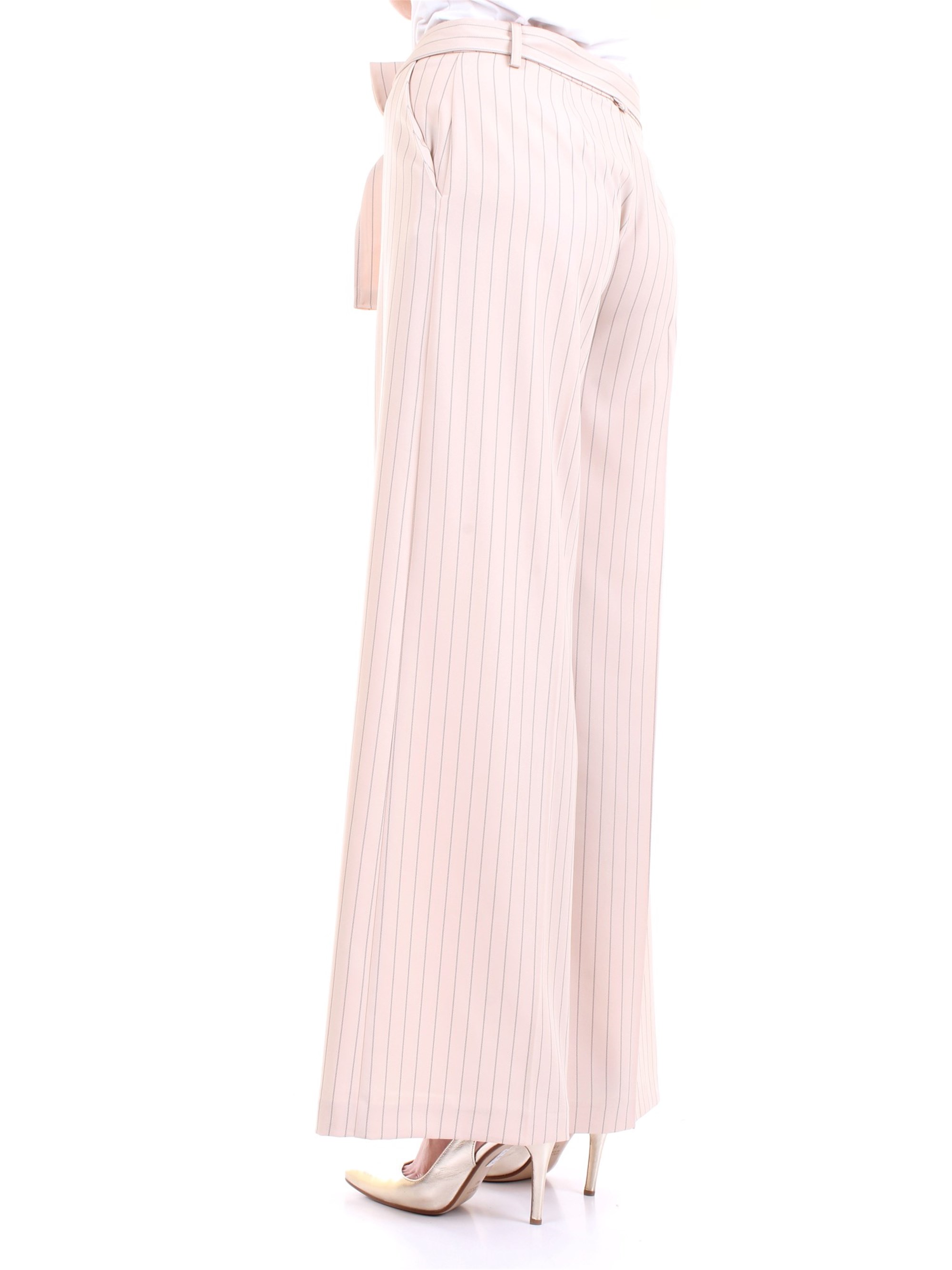 LANACAPRINA PF2209 Milk Clothing Woman Trousers LANACAPRINA PF2209 Milk Clothing Woman Trousers