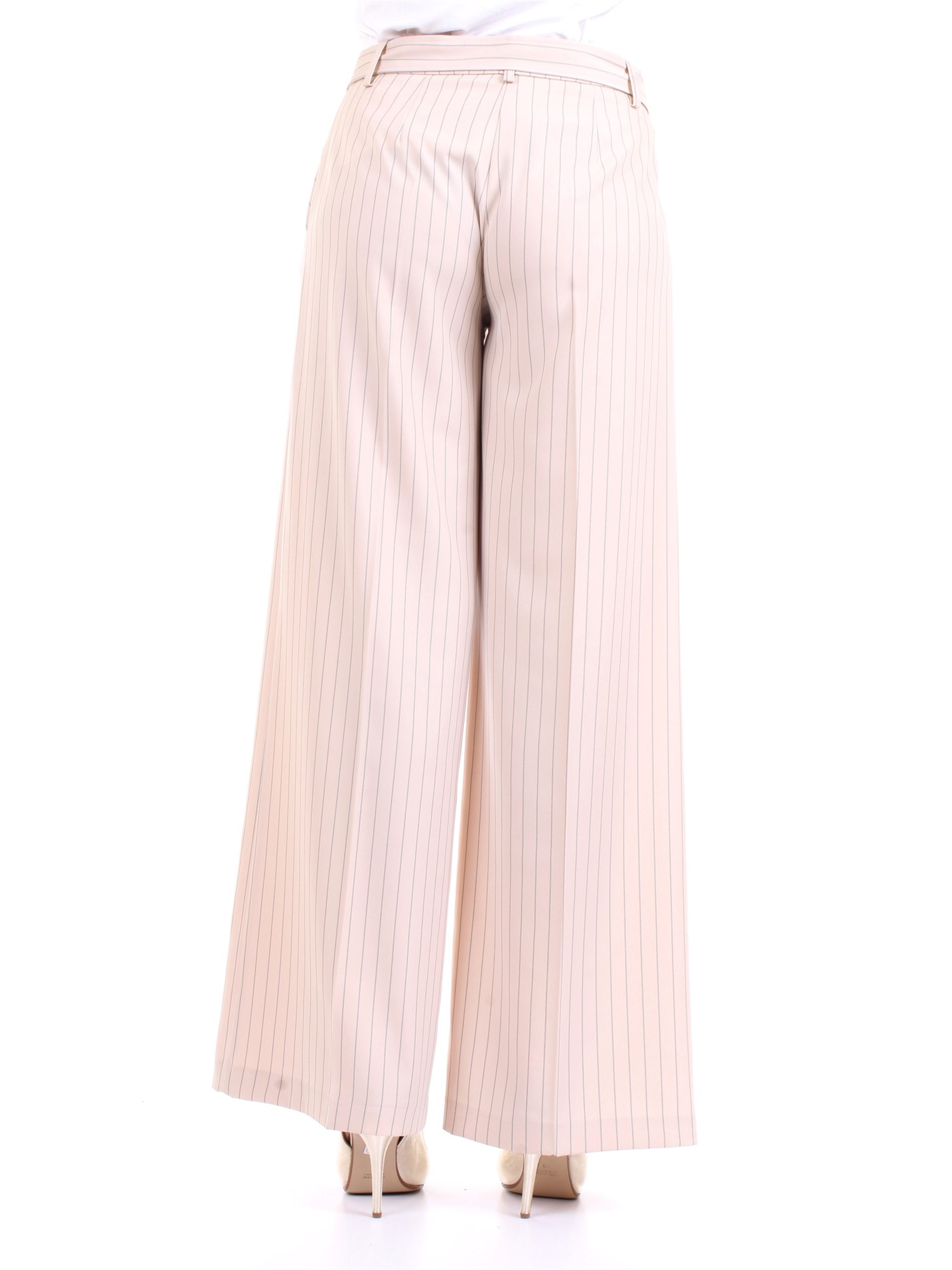 LANACAPRINA PF2209 Milk Clothing Woman Trousers LANACAPRINA PF2209 Milk Clothing Woman Trousers