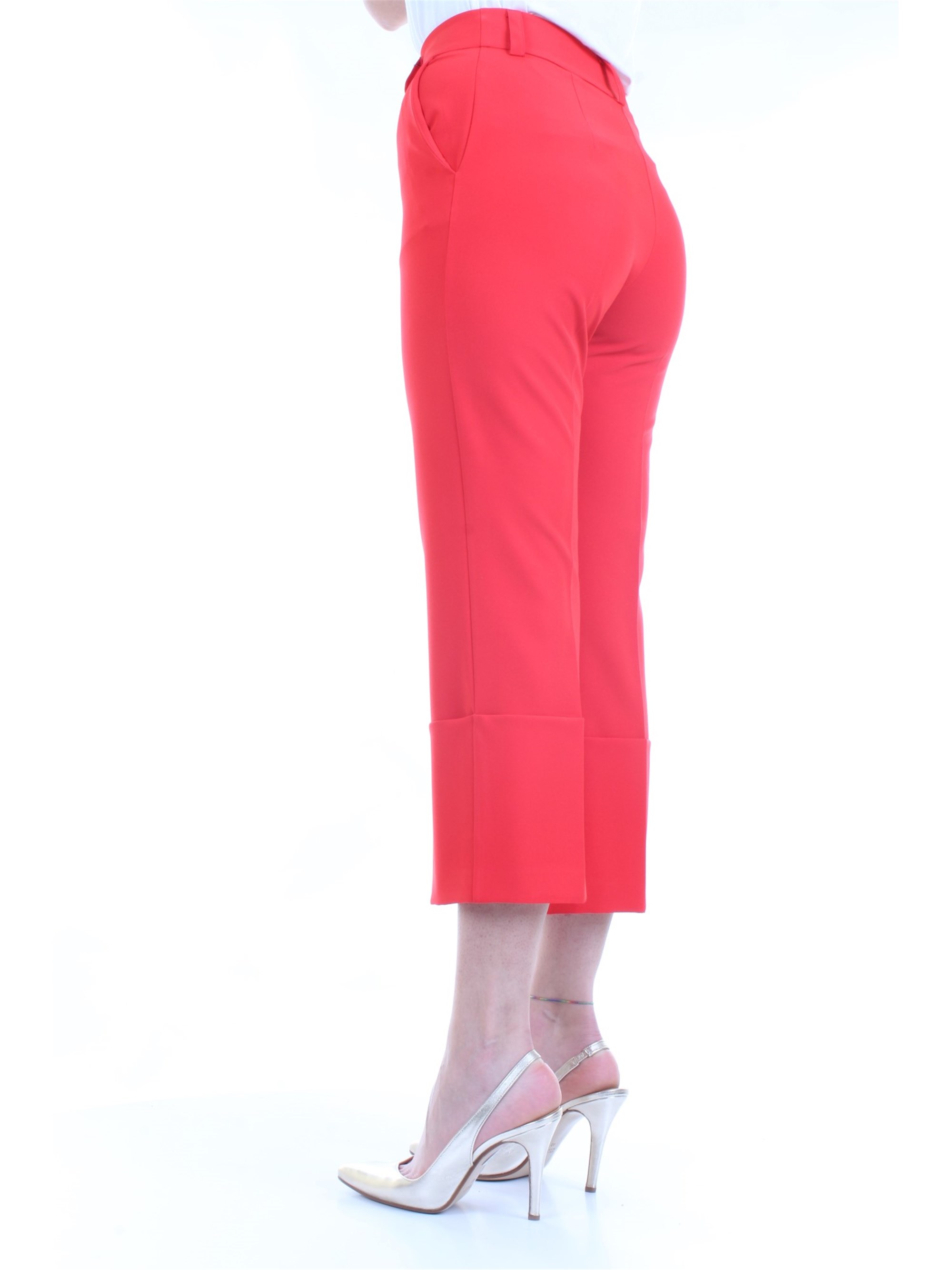 LANACAPRINA PF2235 Red Clothing Woman Trousers LANACAPRINA PF2235 Red Clothing Woman Trousers