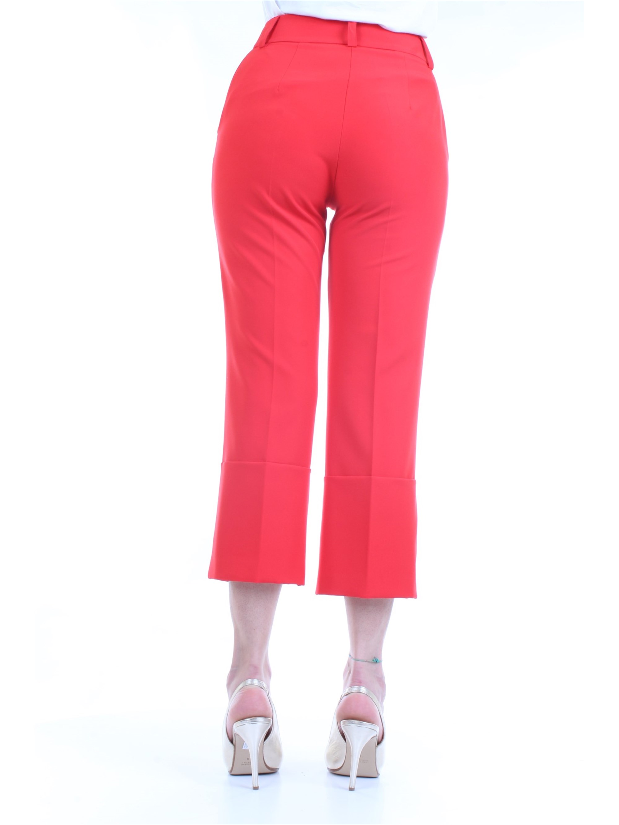 LANACAPRINA PF2235 Red Clothing Woman Trousers LANACAPRINA PF2235 Red Clothing Woman Trousers