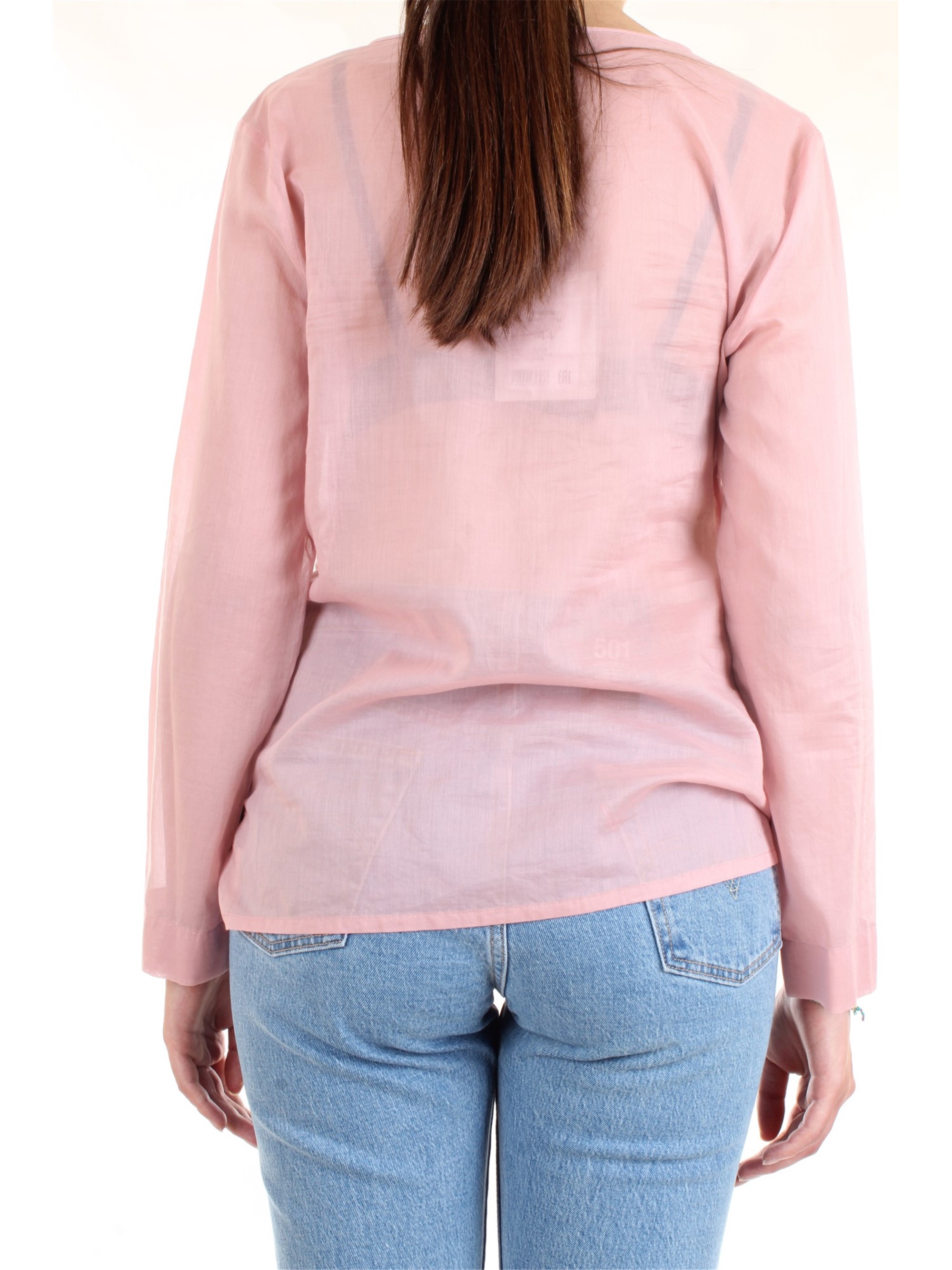 Cappellini By Peserico 57M06339L1 Pink Clothing Woman Shirt Cappellini By Peserico 57M06339L1 Pink Clothing Woman Shirt