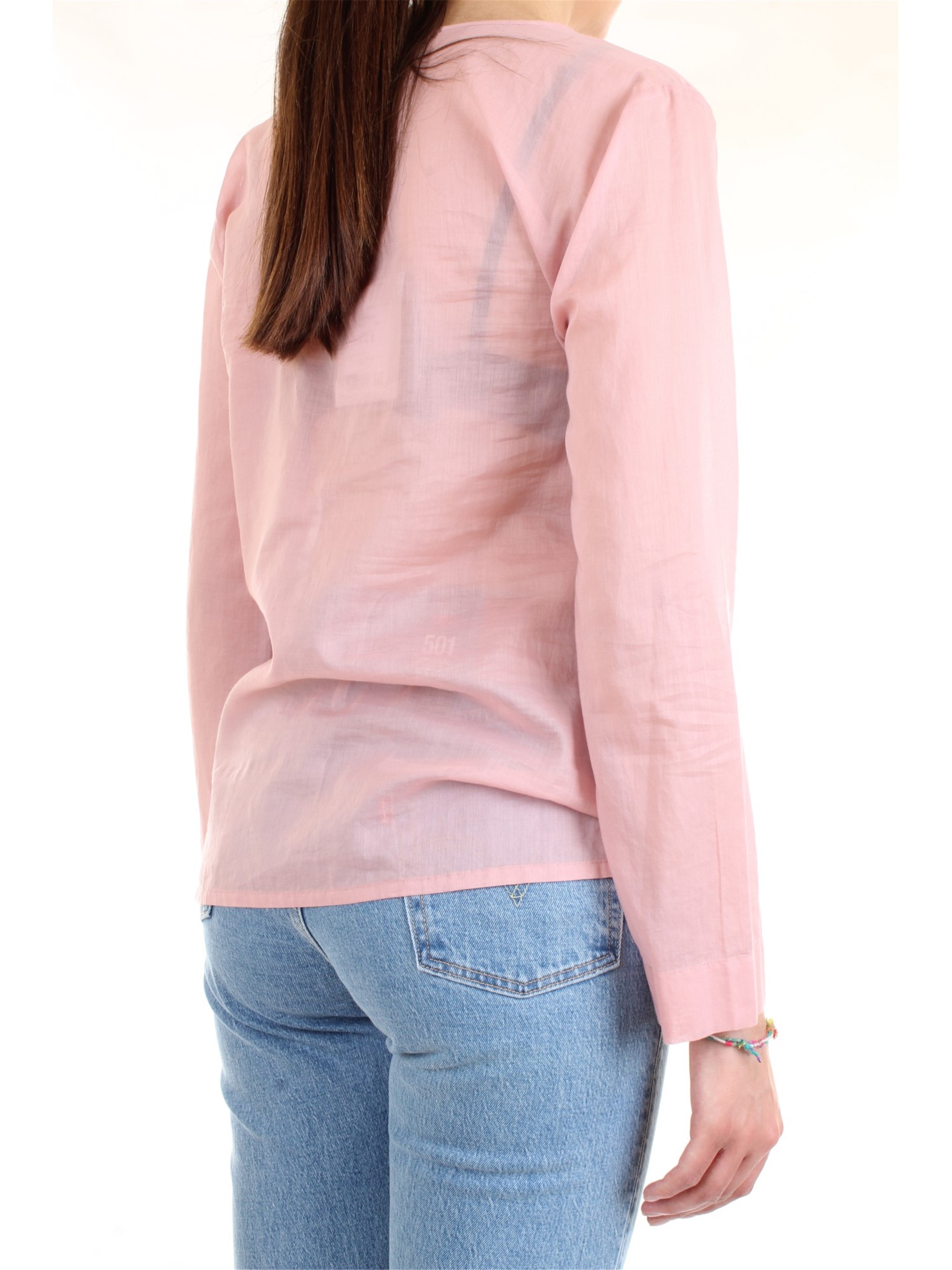 Cappellini By Peserico 57M06339L1 Pink Clothing Woman Shirt Cappellini By Peserico 57M06339L1 Pink Clothing Woman Shirt
