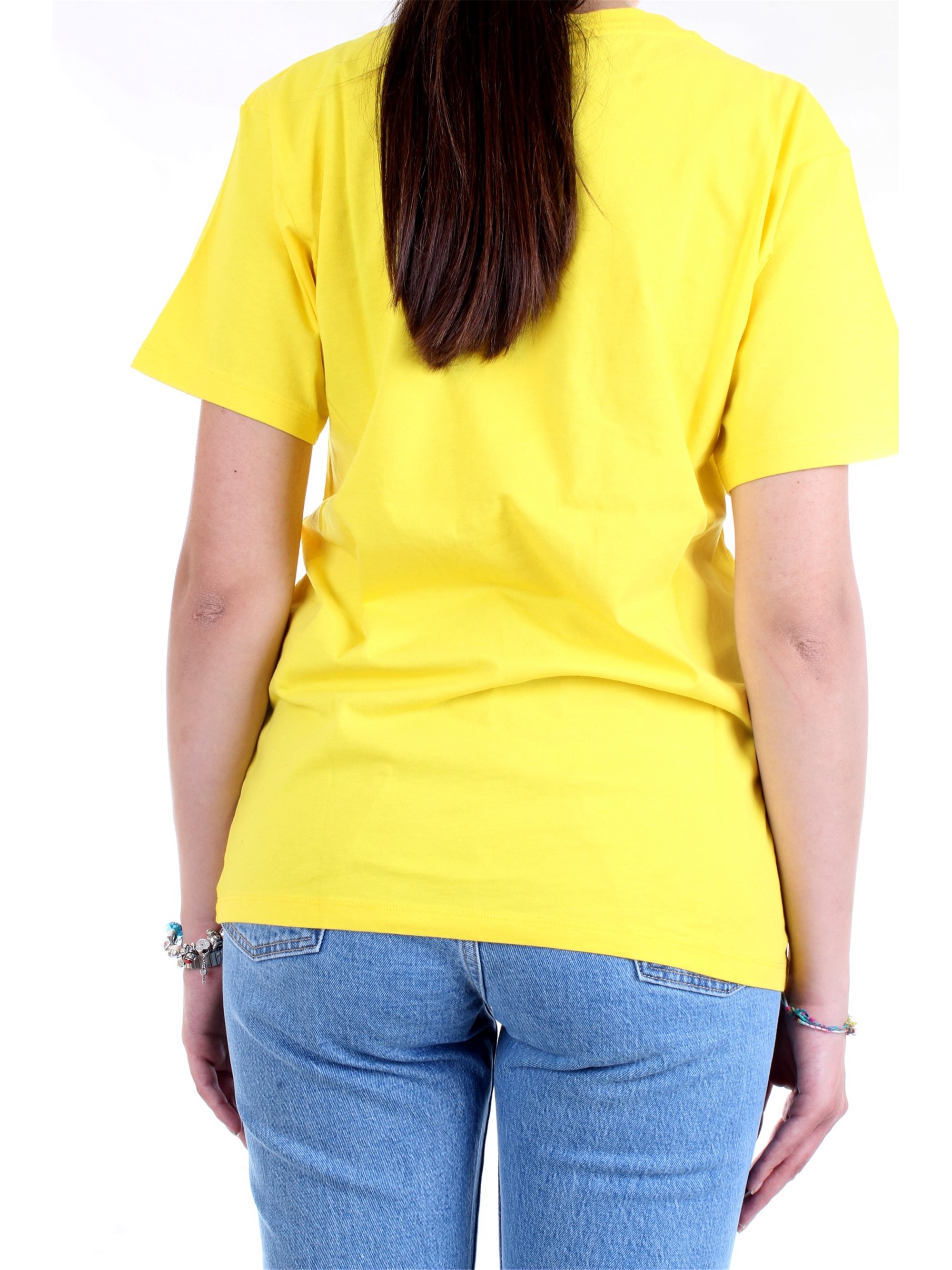 GAELLE PARIS GBD6053 Yellow Clothing Woman T-Shirt/Polo GAELLE PARIS GBD6053 Yellow Clothing Woman T-Shirt/Polo