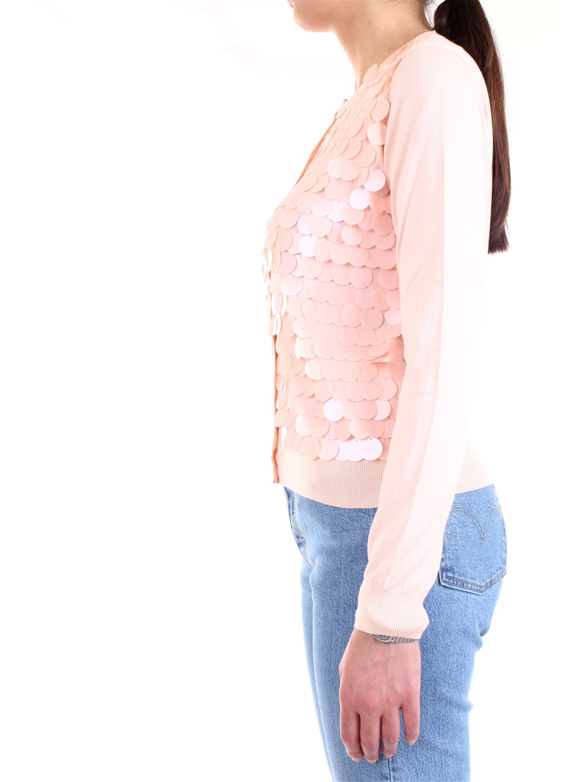 LANACAPRINA PF2011 Pink Lady Clothing Woman Cardigan LANACAPRINA PF2011 Pink Lady Clothing Woman Cardigan