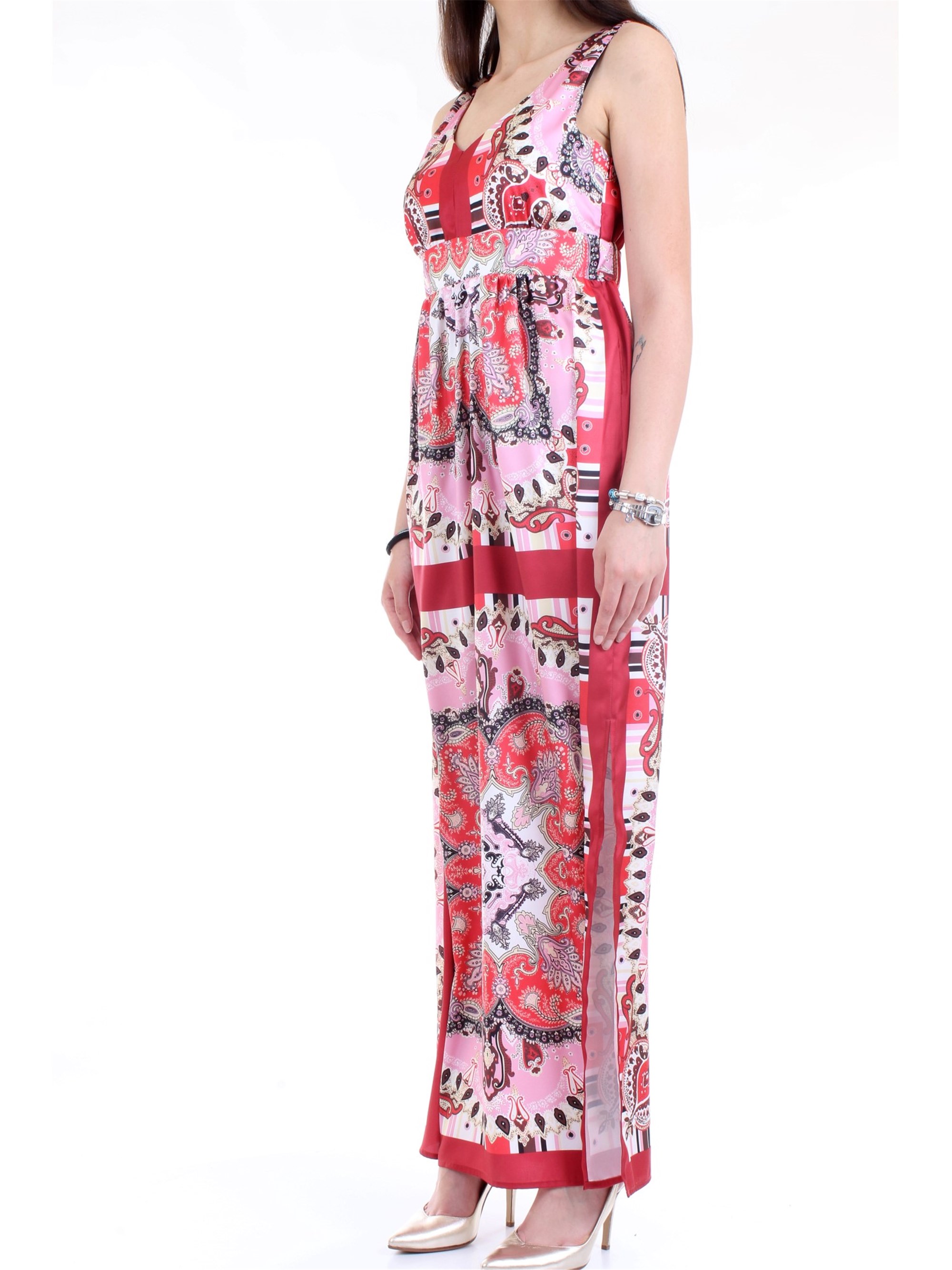 LANACAPRINA PF2231 Red Clothing Woman Dress LANACAPRINA PF2231 Red Clothing Woman Dress