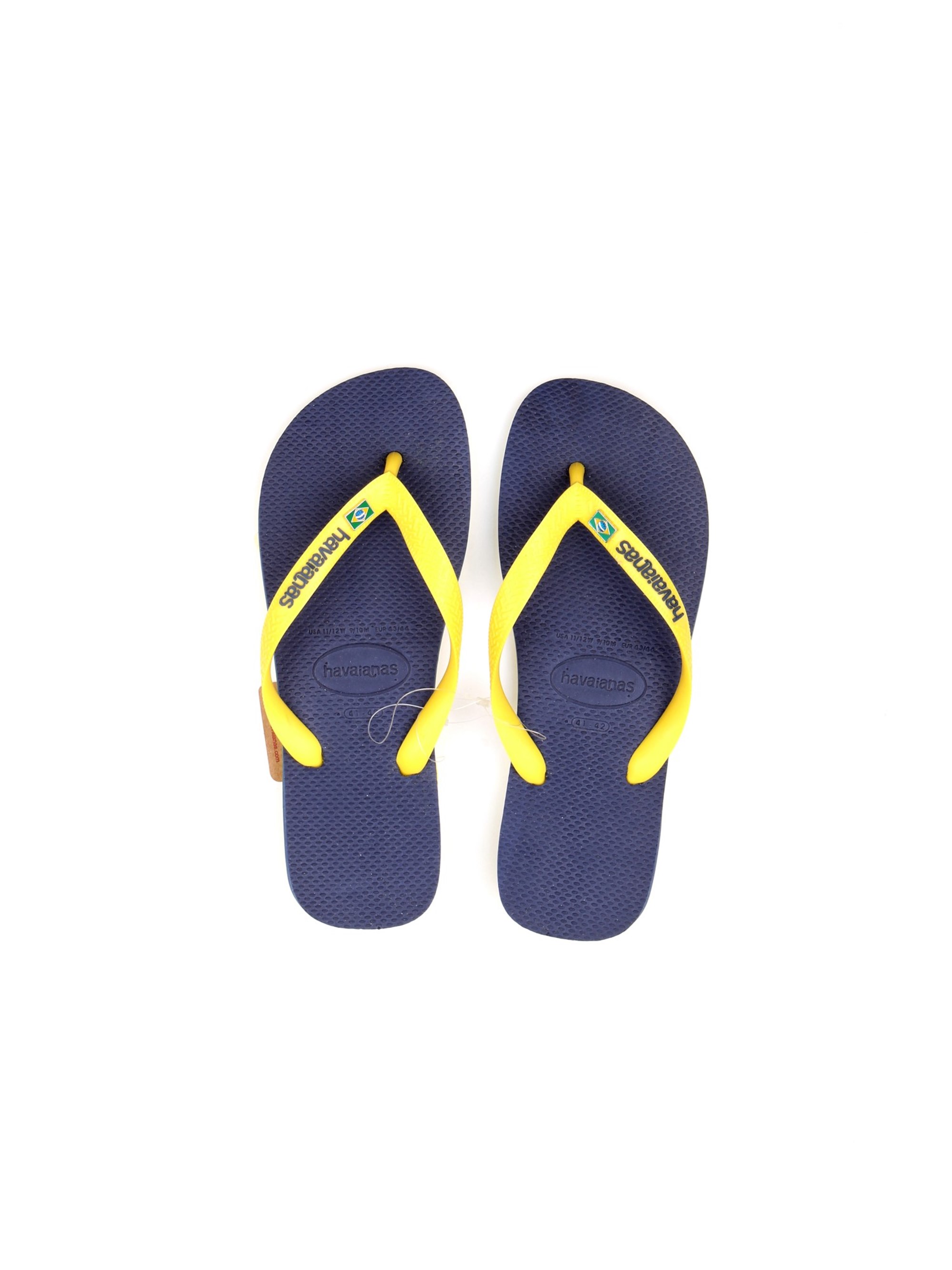 HAVAIANAS BRASIL LAYERS Blue Shoes Unisex Thongs HAVAIANAS BRASIL LAYERS Blue Shoes Unisex Thongs
