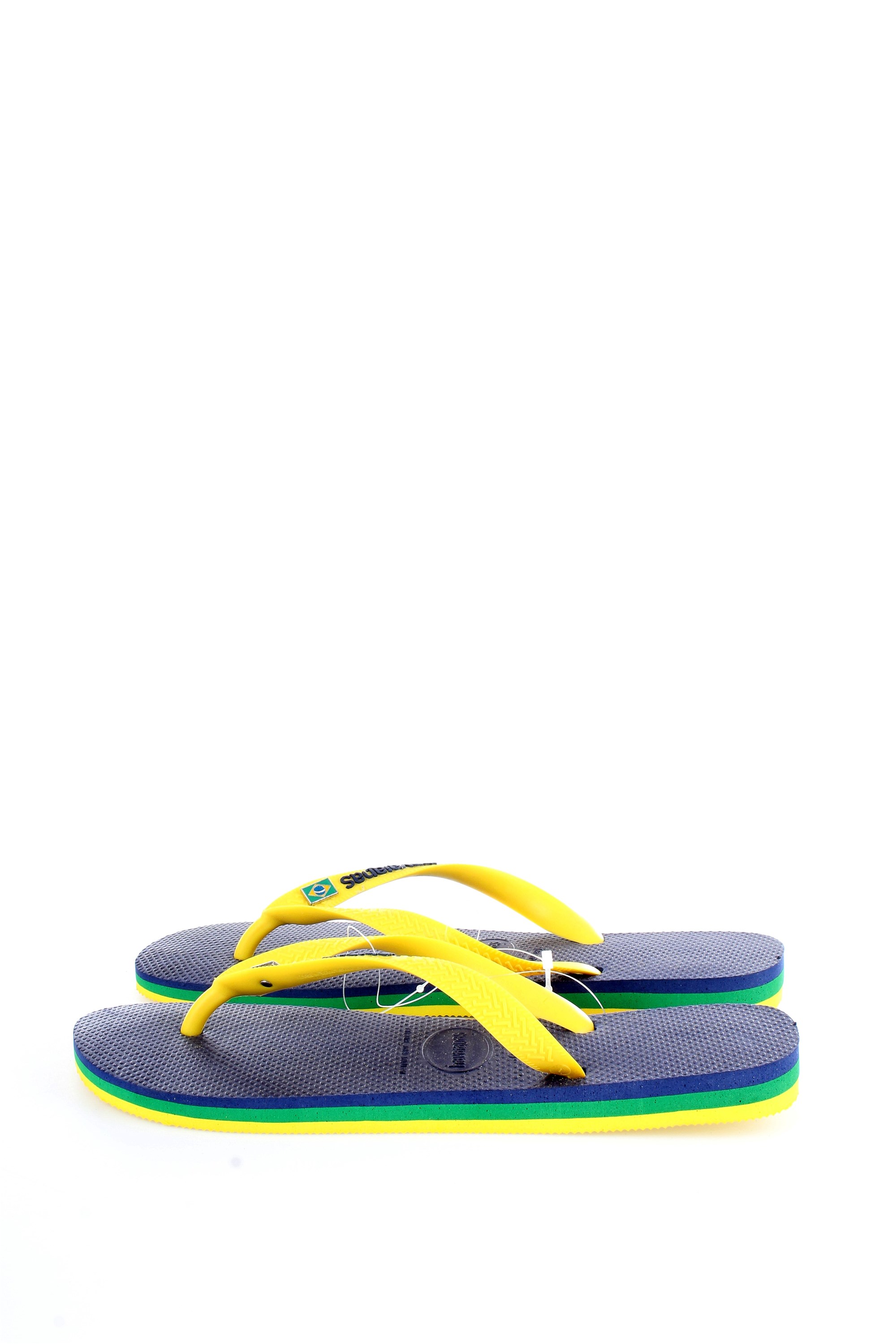 HAVAIANAS BRASIL LAYERS Blue Shoes Unisex Thongs HAVAIANAS BRASIL LAYERS Blue Shoes Unisex Thongs