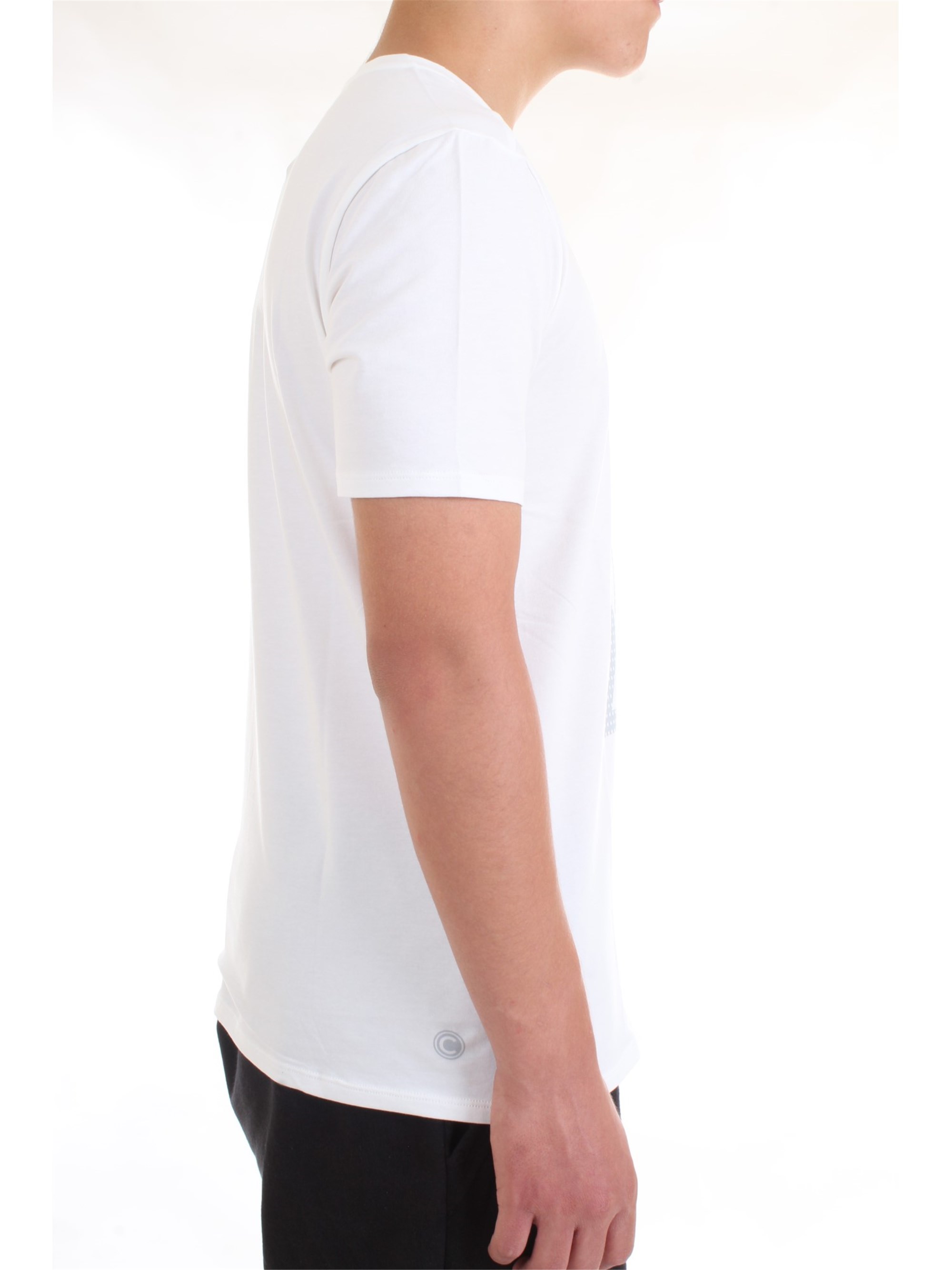 COLMAR ORIGINALS 7556 White Clothing Man T-Shirt/Polo COLMAR ORIGINALS 7556 White Clothing Man T-Shirt/Polo