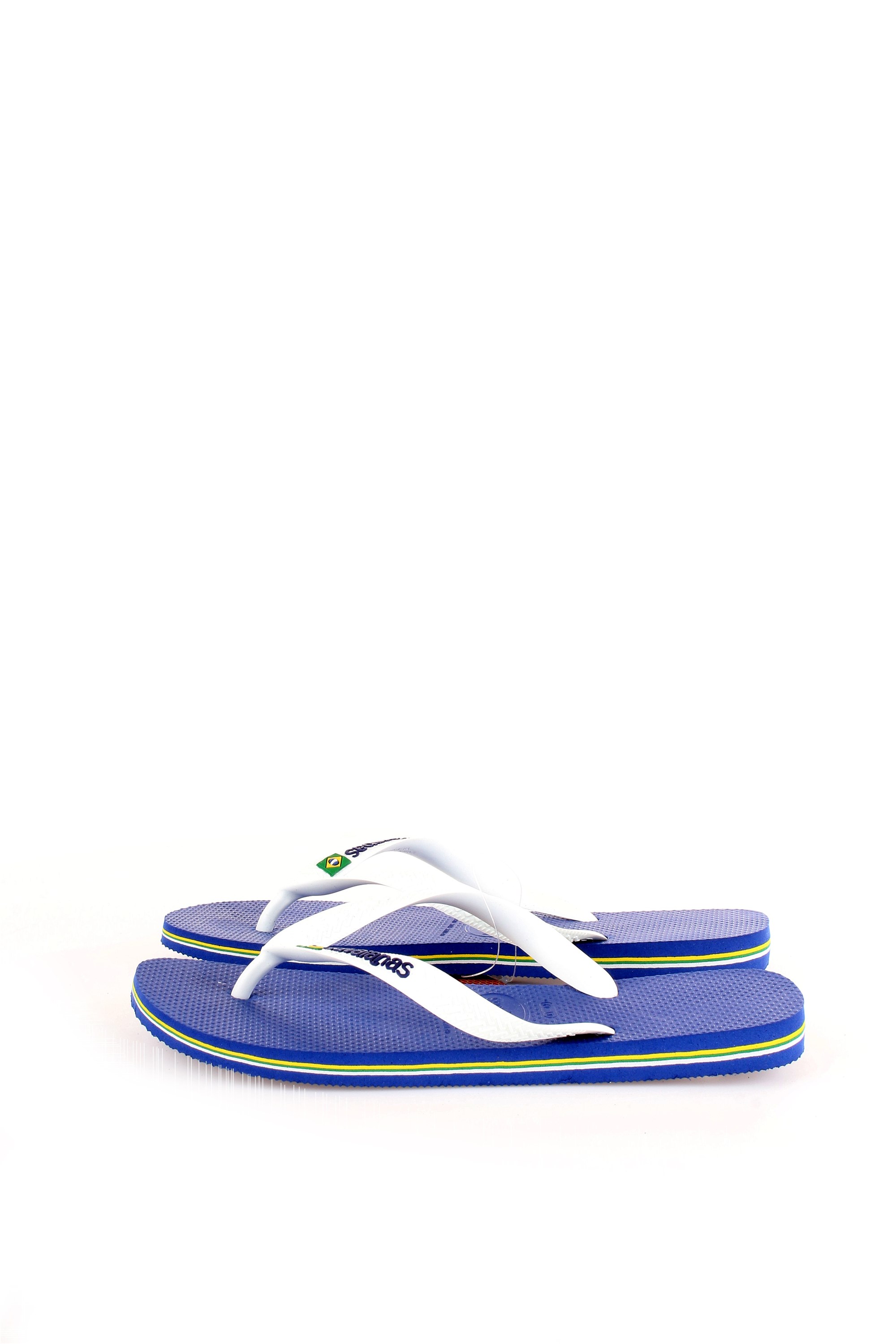 HAVAIANAS H BRASIL LOGO Light blue Shoes Unisex Thongs HAVAIANAS H BRASIL LOGO Light blue Shoes Unisex Thongs