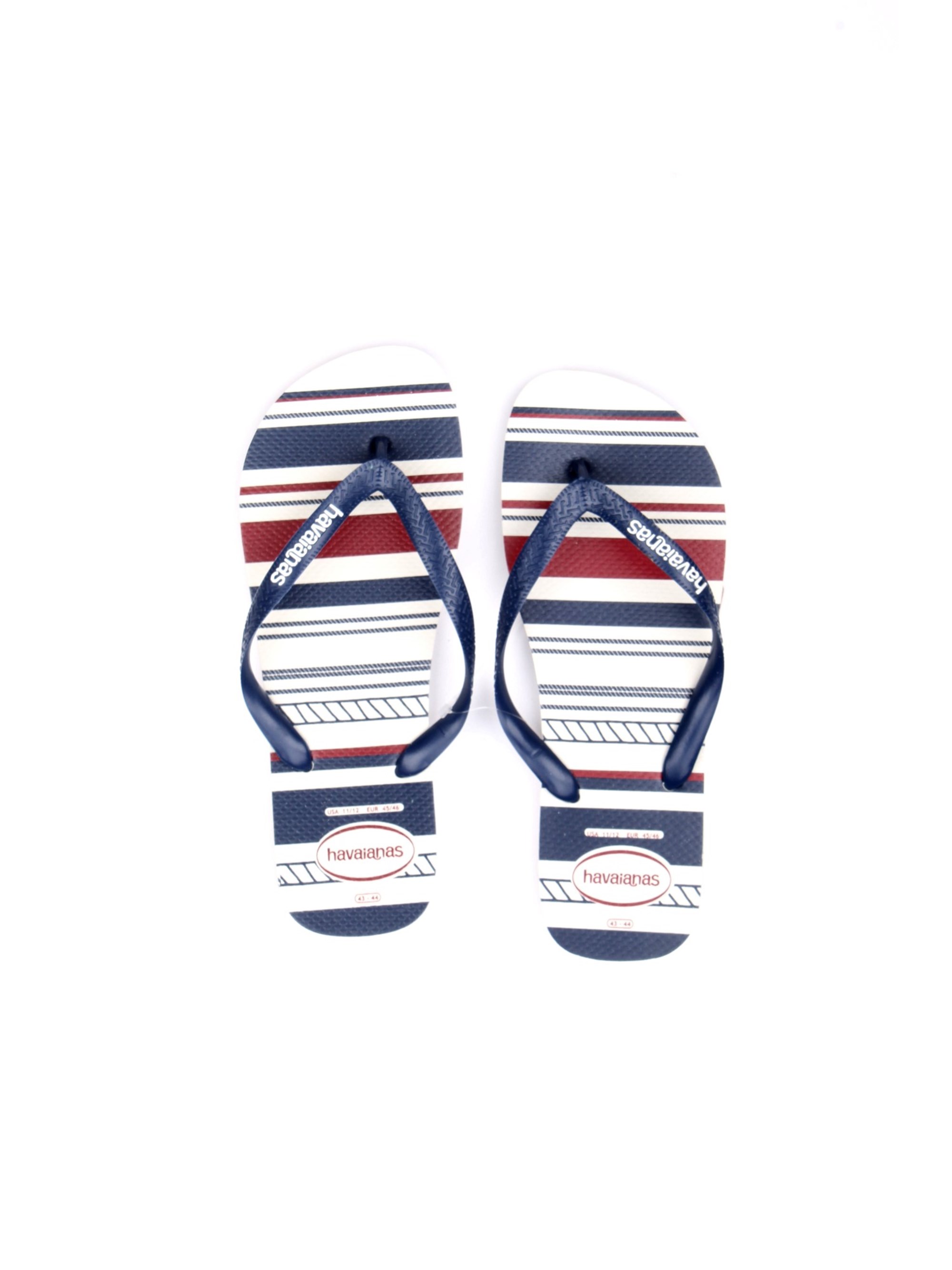 HAVAIANAS HAV TOP NAUTICAL White Shoes Unisex Thongs HAVAIANAS HAV TOP NAUTICAL White Shoes Unisex Thongs